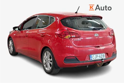 punainen Kia Ceed 2014 kuva 2.