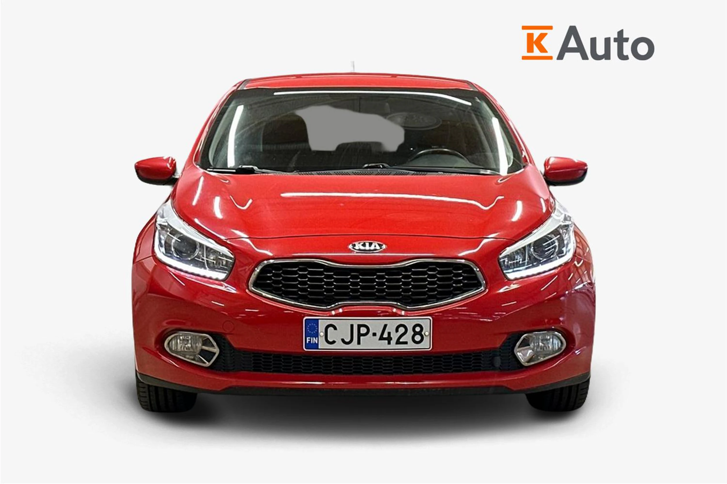 punainen Kia Ceed 2014 kuva 4.