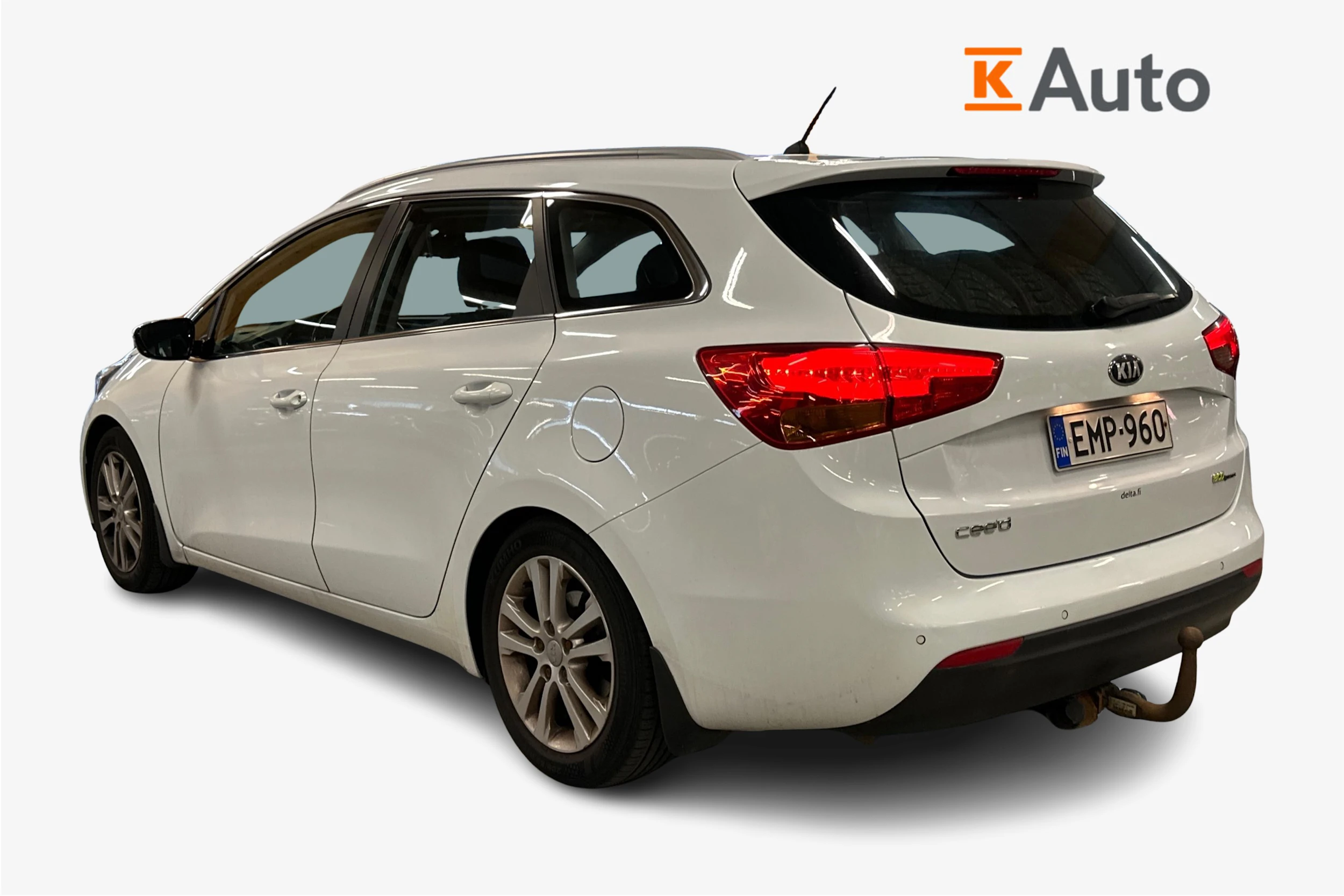 valkoinen Kia Ceed 2014 kuva 2.
