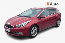 punainen Kia Ceed 2014 kuva 1.
