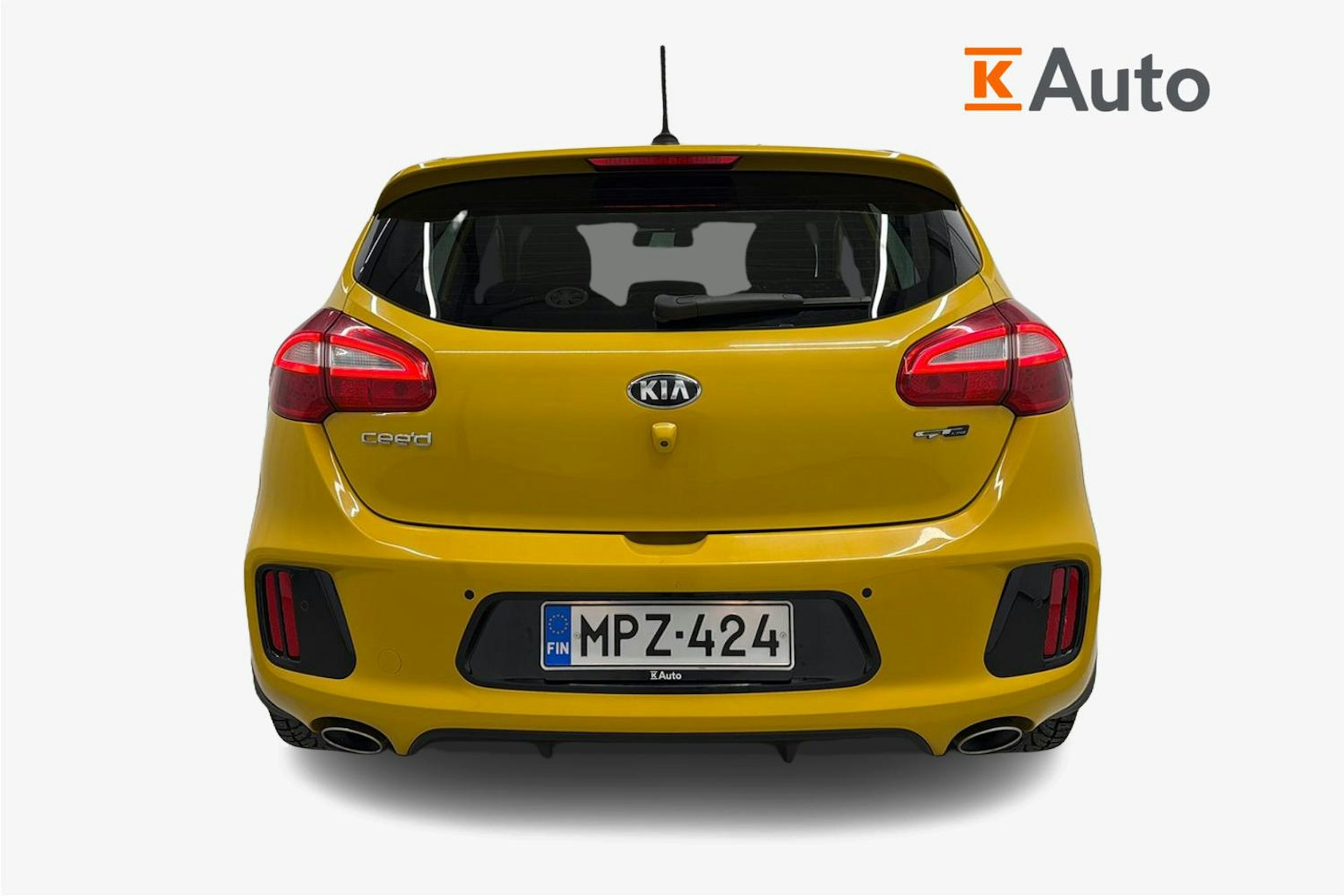 keltainen Kia cee'd 2015 kuva 3.