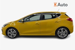 keltainen Kia cee'd 2015 kuva 5.