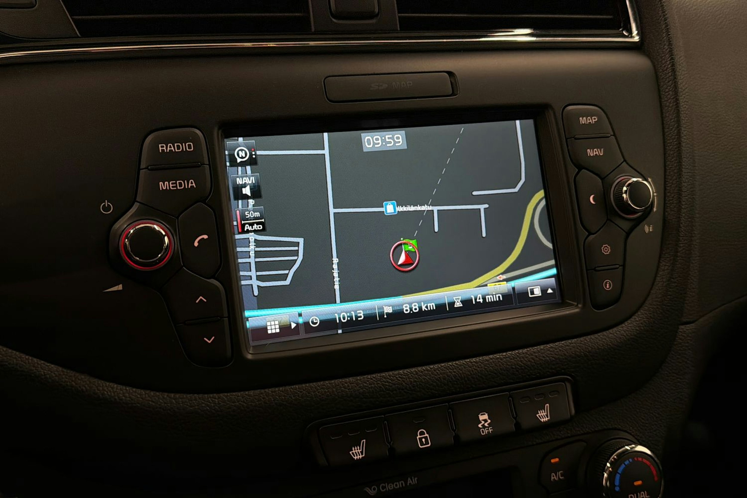 keltainen Kia cee'd 2015 kuva 18.