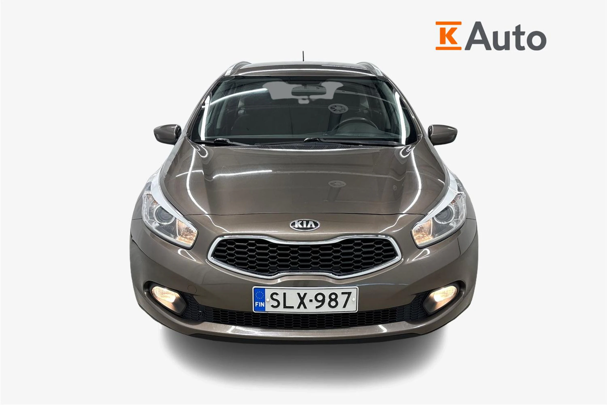 ruskea (beige) Kia Ceed 2015 kuva 4.
