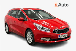 punainen Kia Ceed 2015 kuva 1.