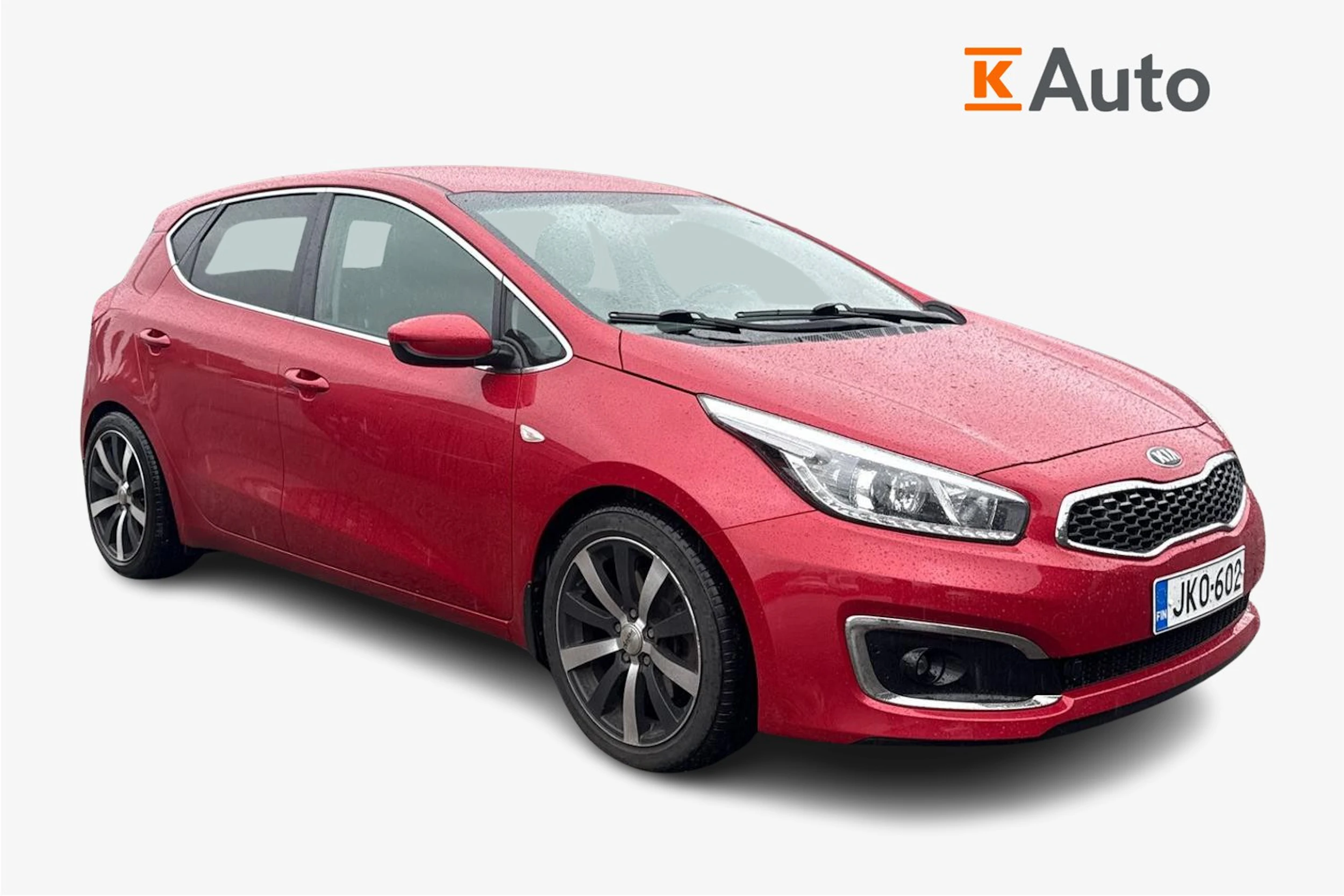 punainen Kia Ceed 2017 kuva 1.