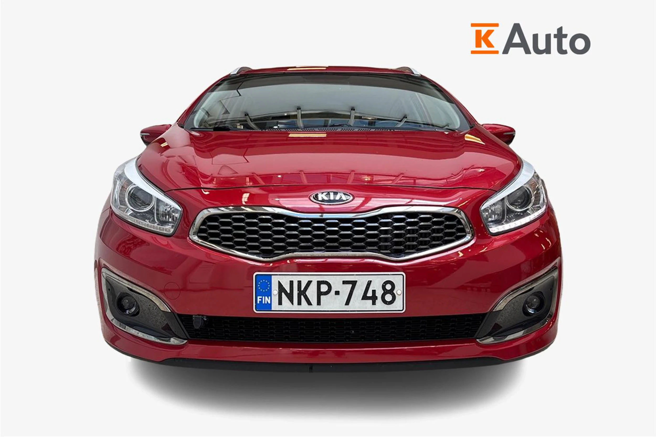 punainen Kia Ceed 2017 kuva 4.