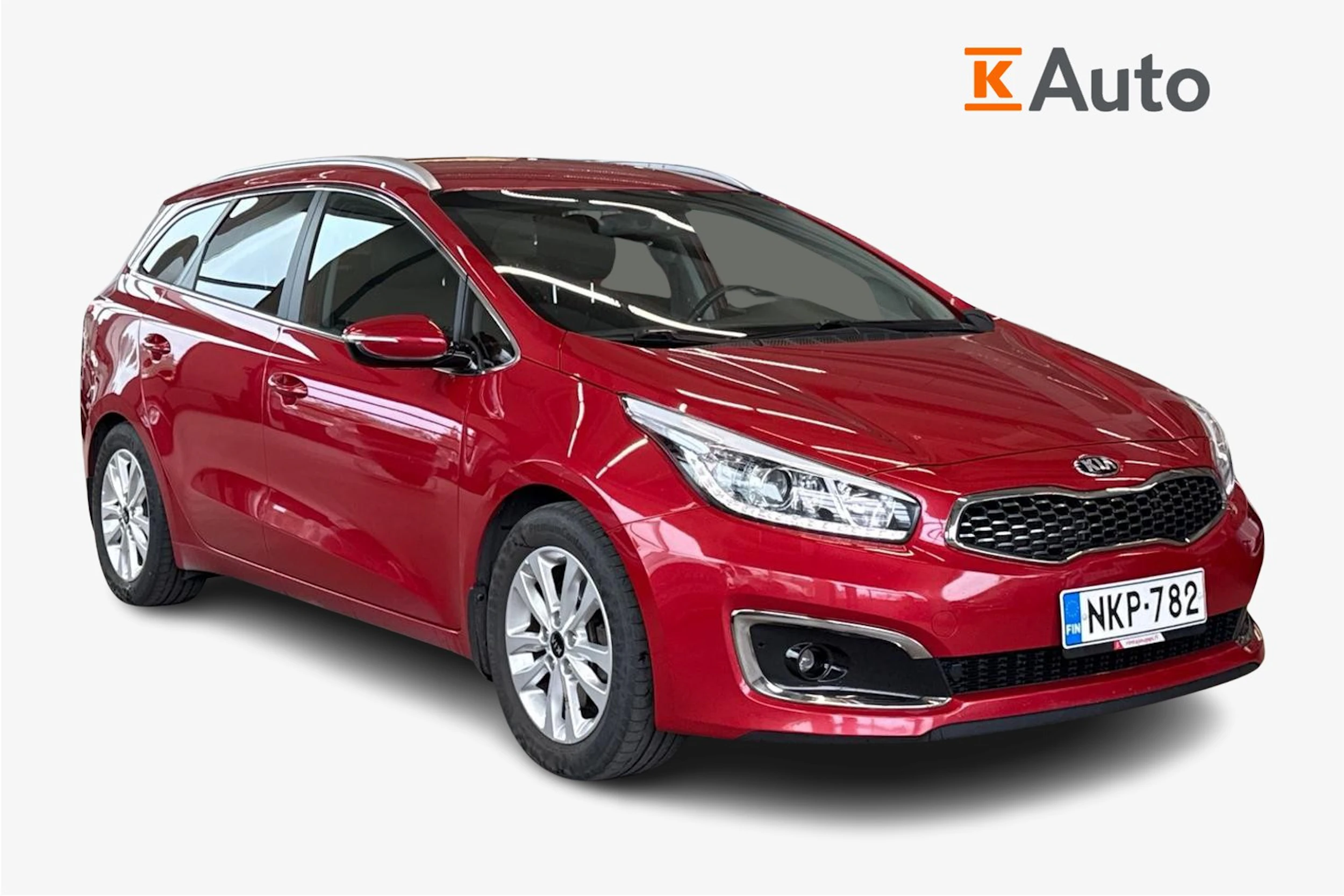 punainen Kia Ceed 2017 kuva 1.