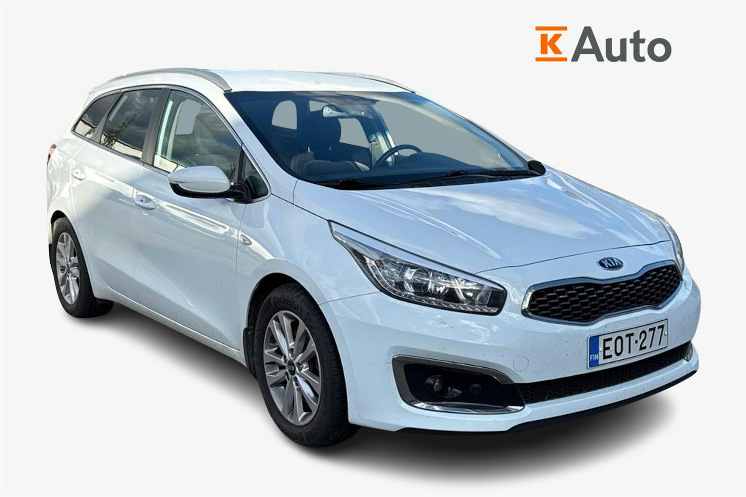 Valkoinen Kia cee'd 2018 kuva 1.
