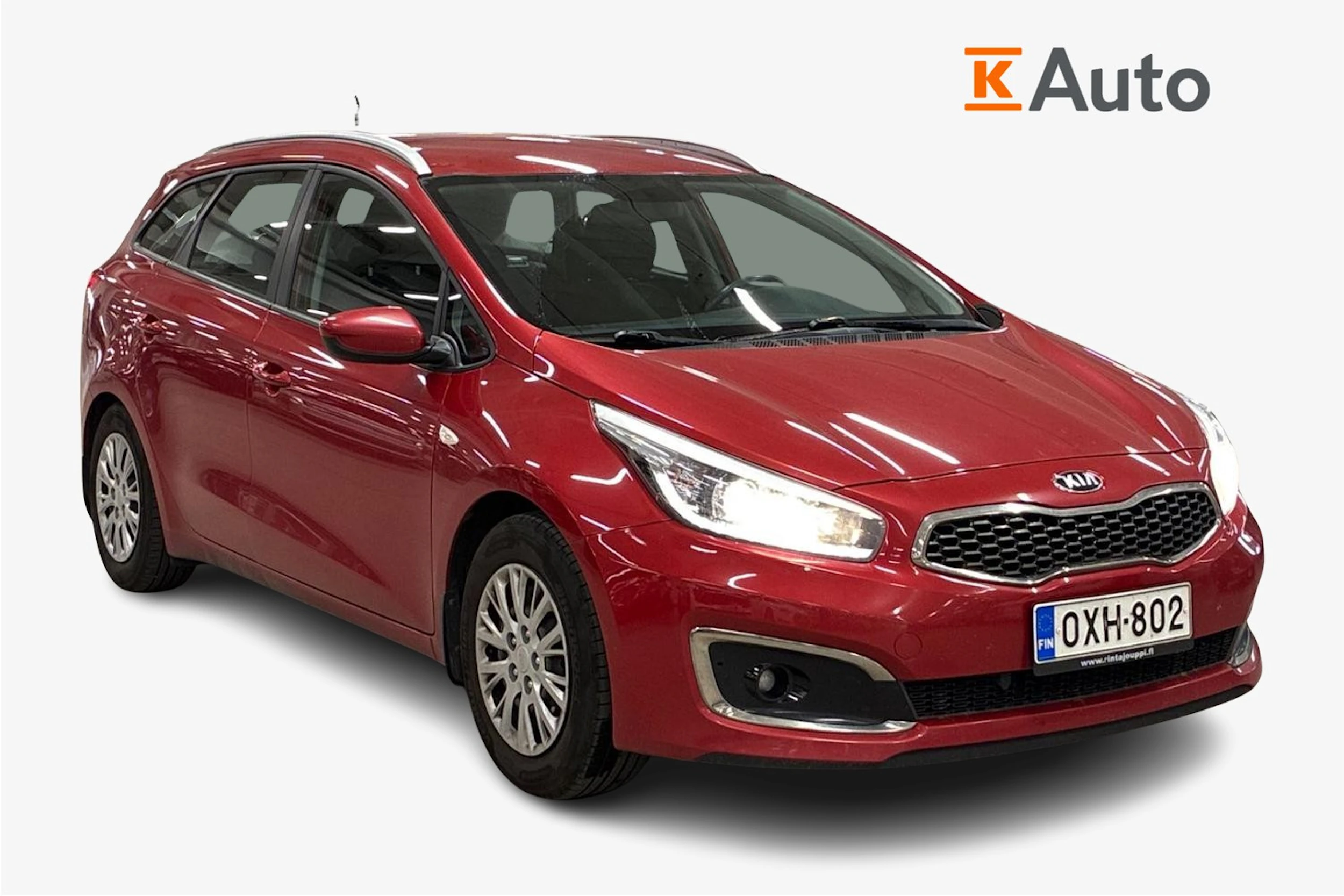 punainen Kia Ceed 2018 kuva 1.