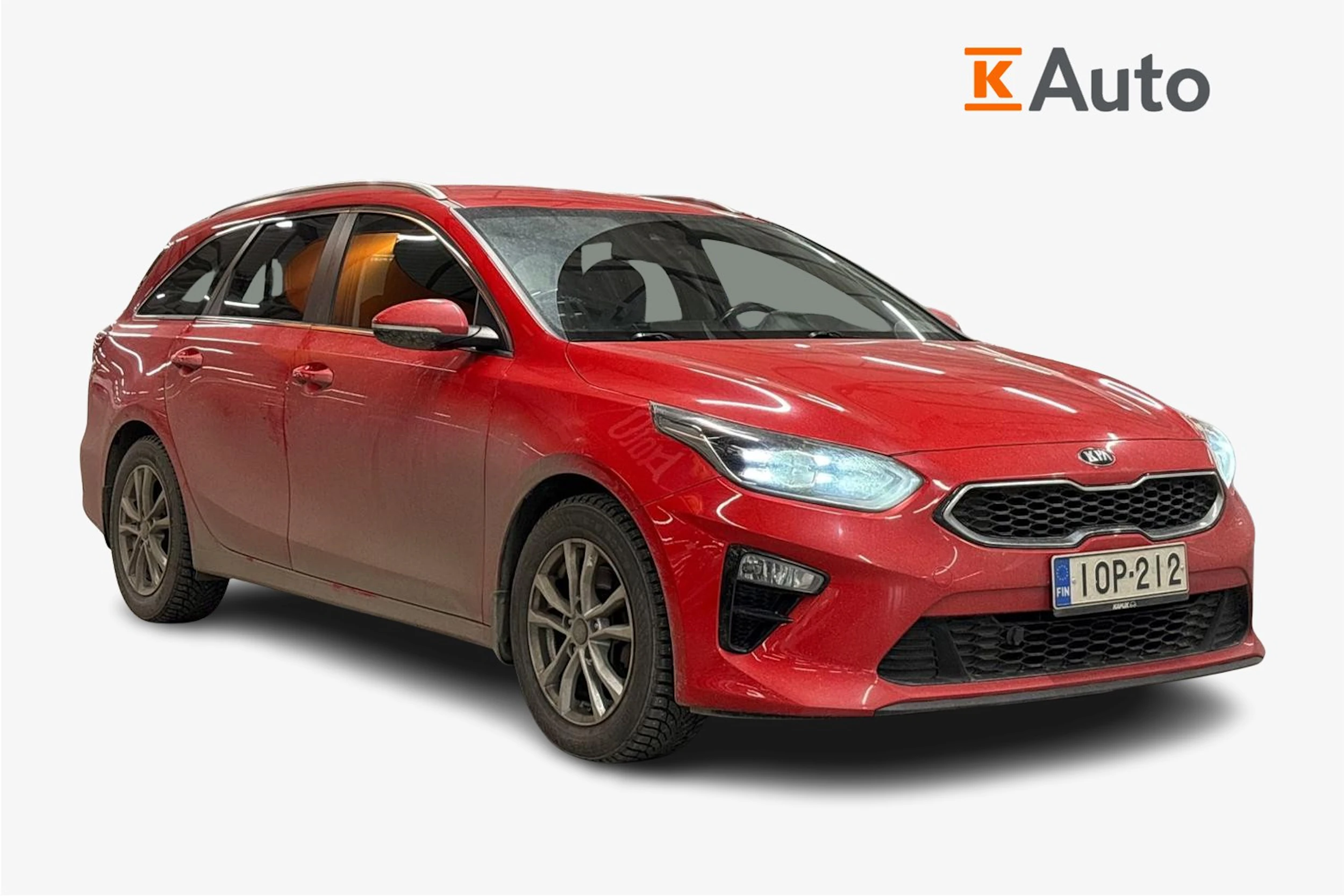 punainen Kia Ceed 2019 kuva 1.