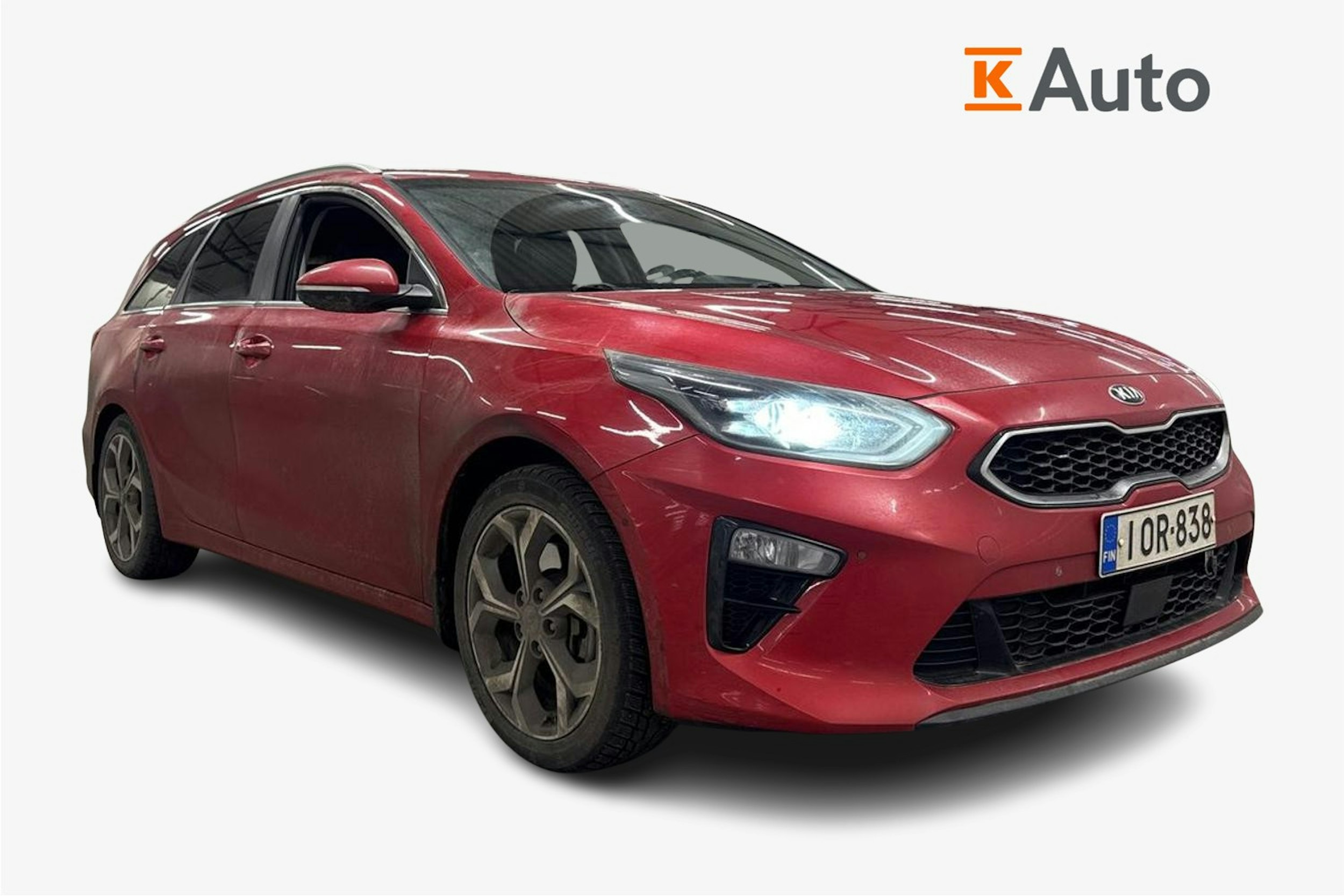 punainen Kia Ceed 2019 kuva 1.