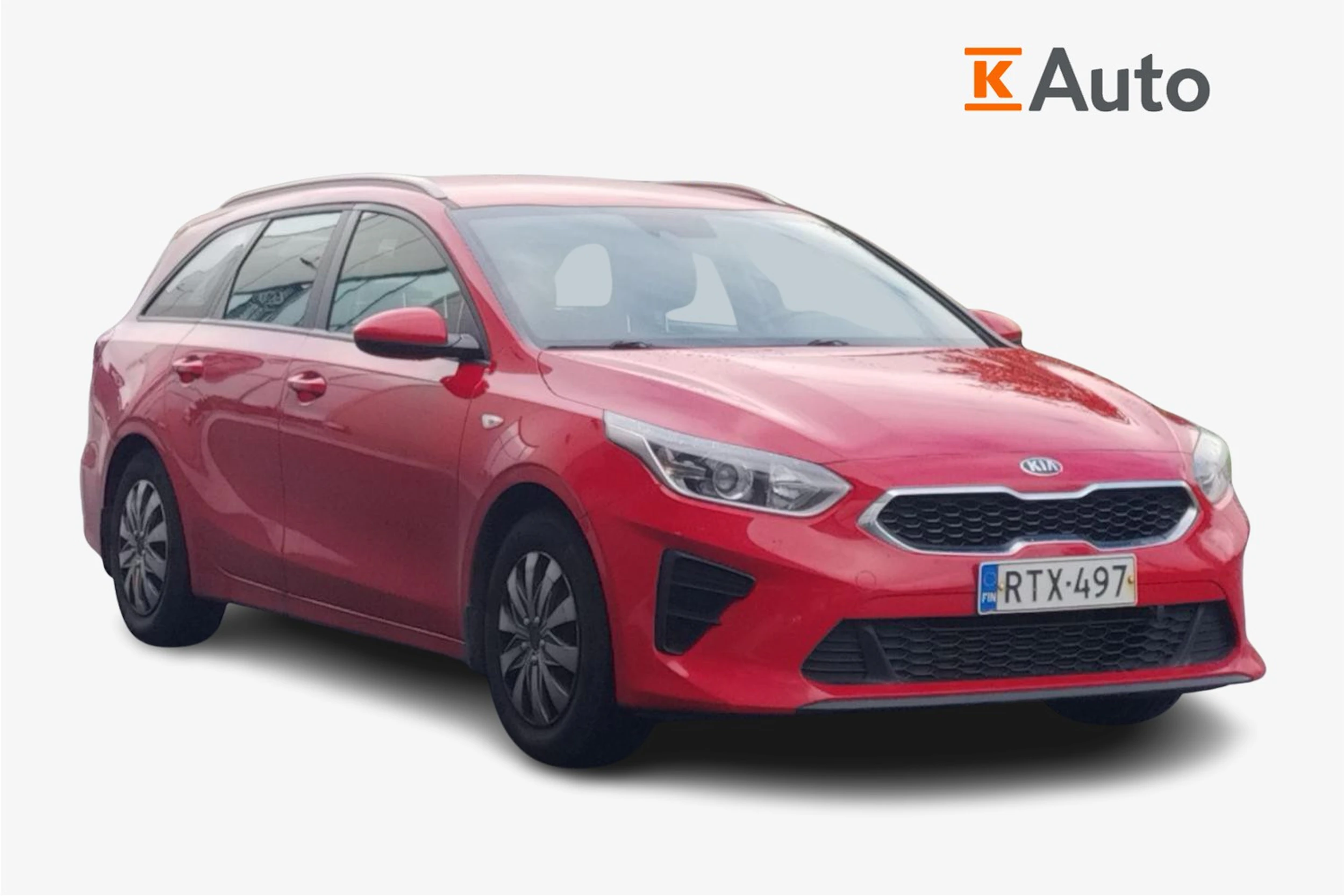 punainen Kia Ceed 2019 kuva 1.