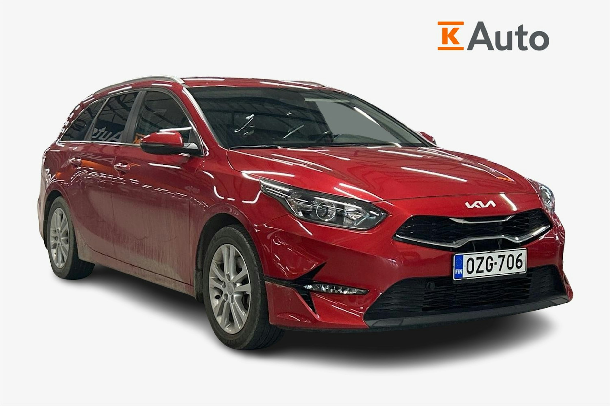 punainen Kia Ceed 2021 kuva 1.