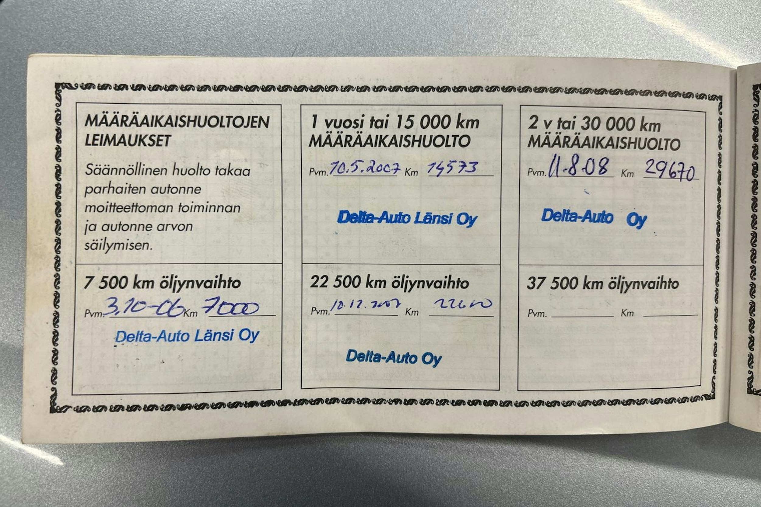 sininen Kia Cerato 2006 kuva 15.