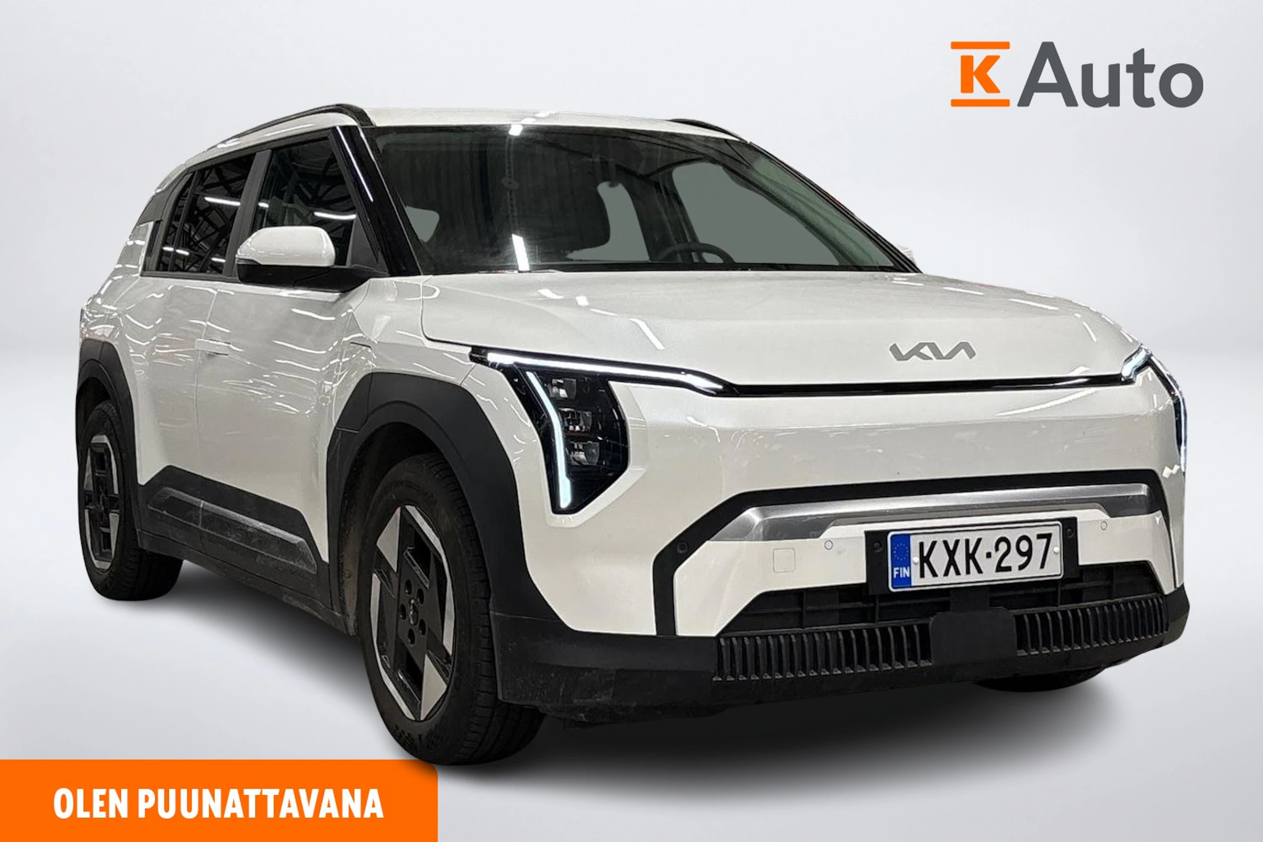 valkoinen Kia EV3 2025 kuva 1.