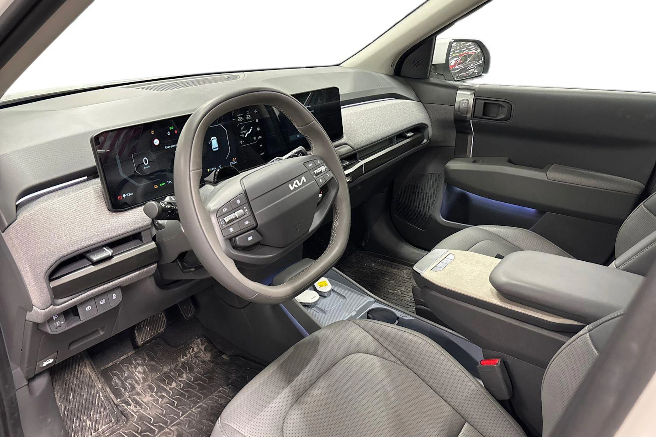 valkoinen Kia EV3 2025 kuva 3.