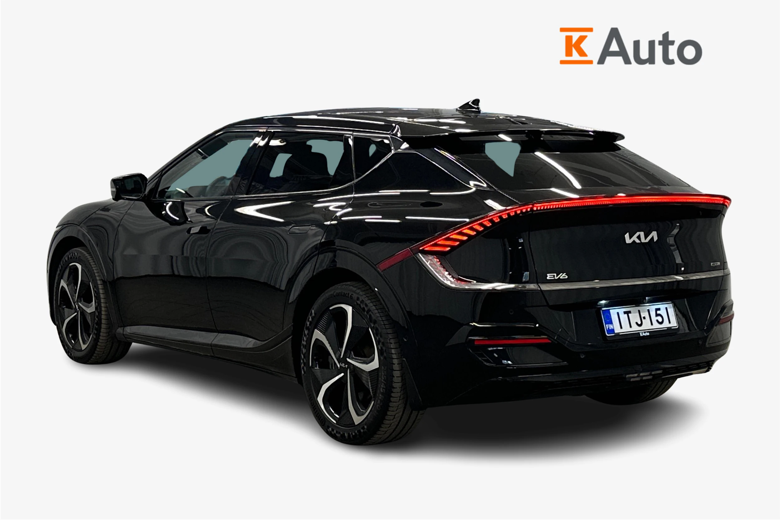 musta Kia EV6 2022 kuva 2.