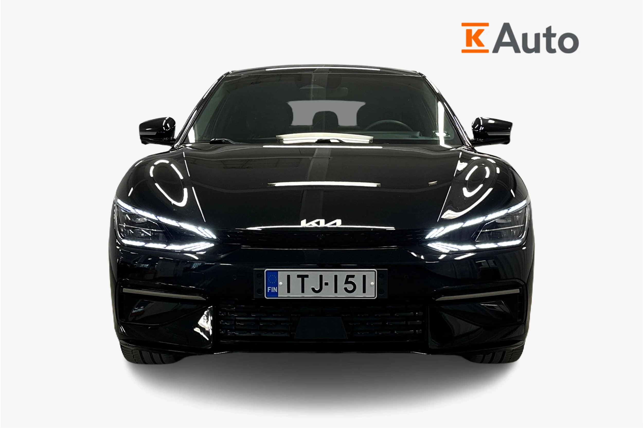 musta Kia EV6 2022 kuva 4.