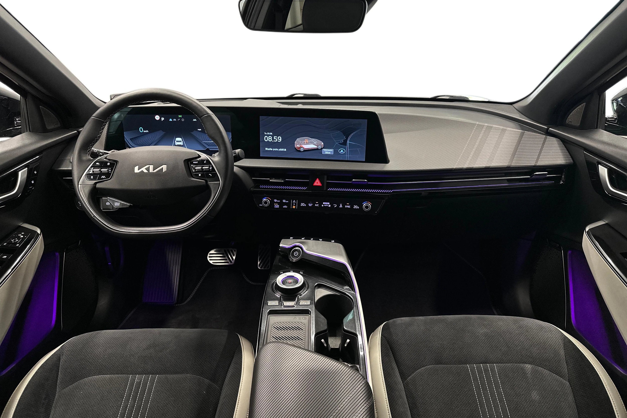 musta Kia EV6 2022 kuva 7.