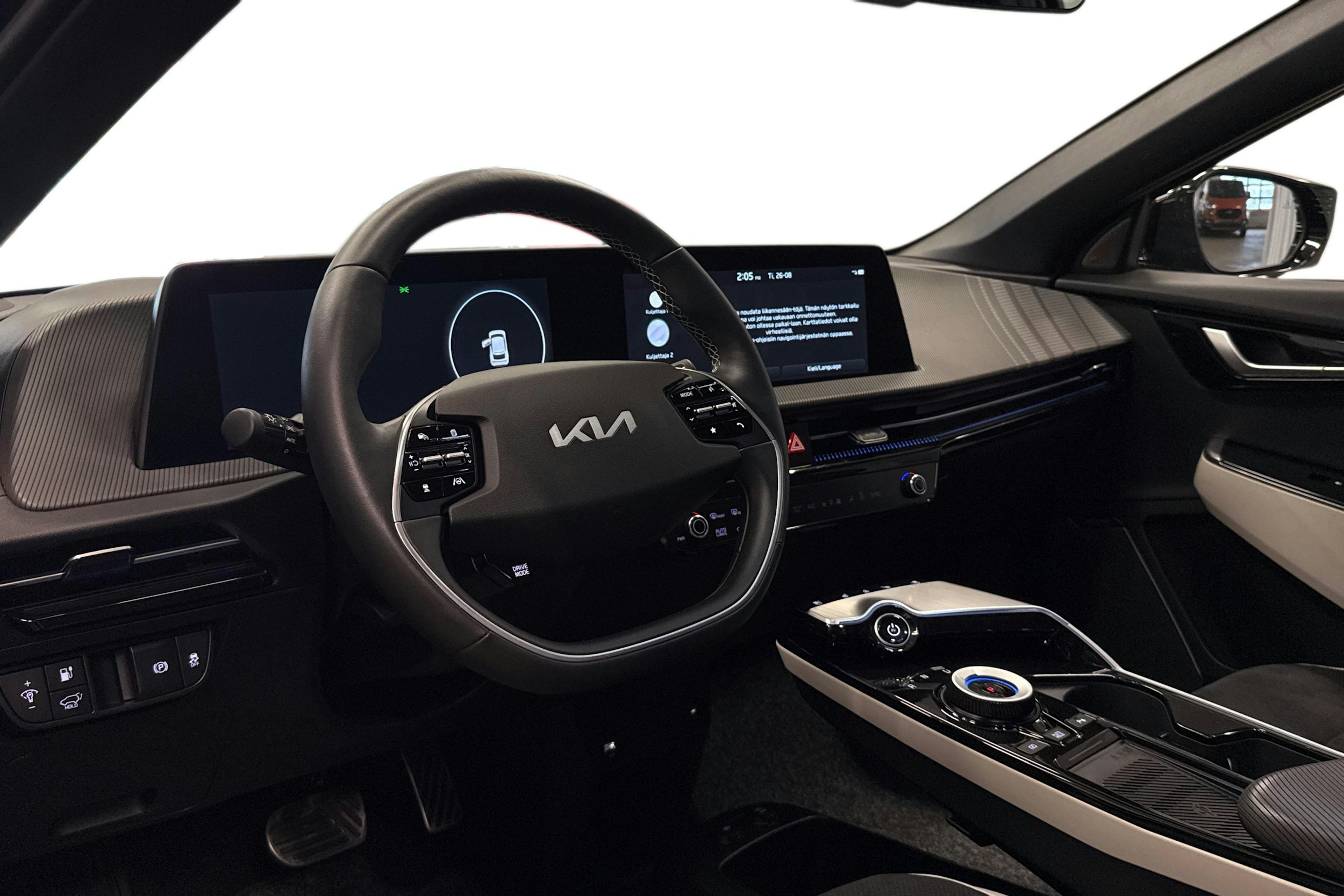 musta Kia EV6 2022 kuva 3.