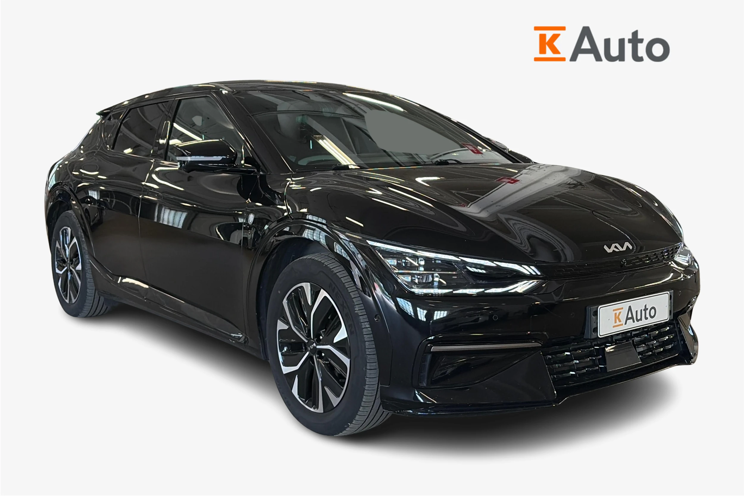 musta Kia EV6 2023 kuva 1.