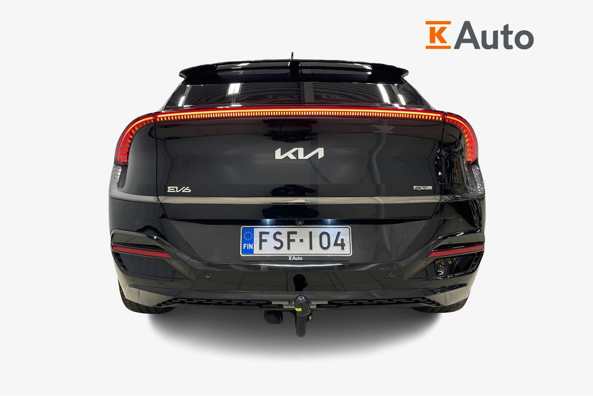 musta Kia EV6 2022 kuva 3.