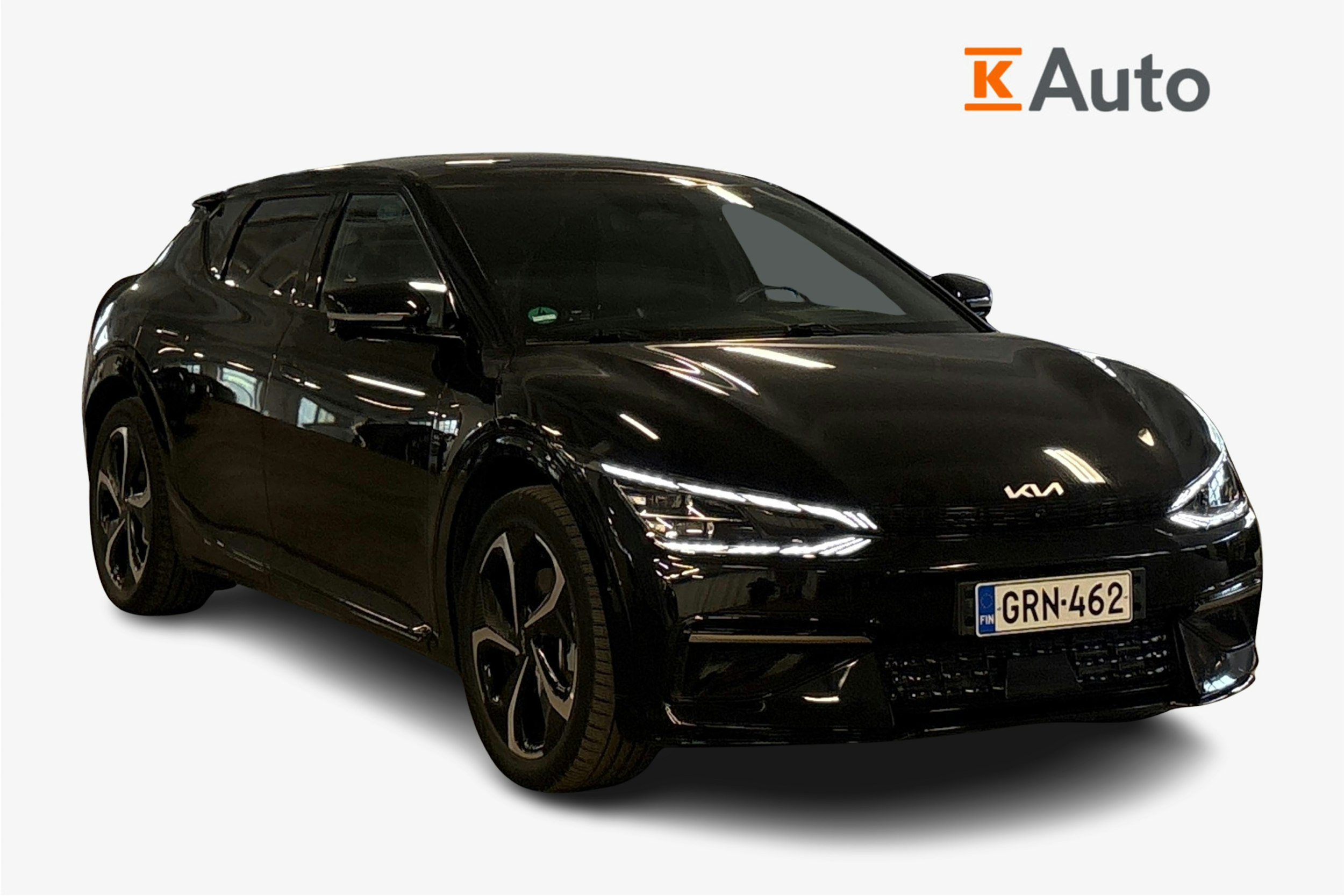 musta Kia EV6 2022 kuva 1.