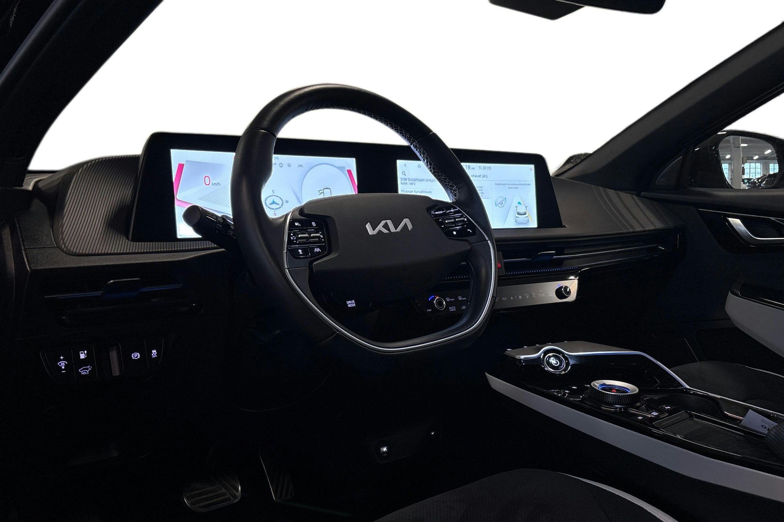 musta Kia EV6 2022 kuva 3.