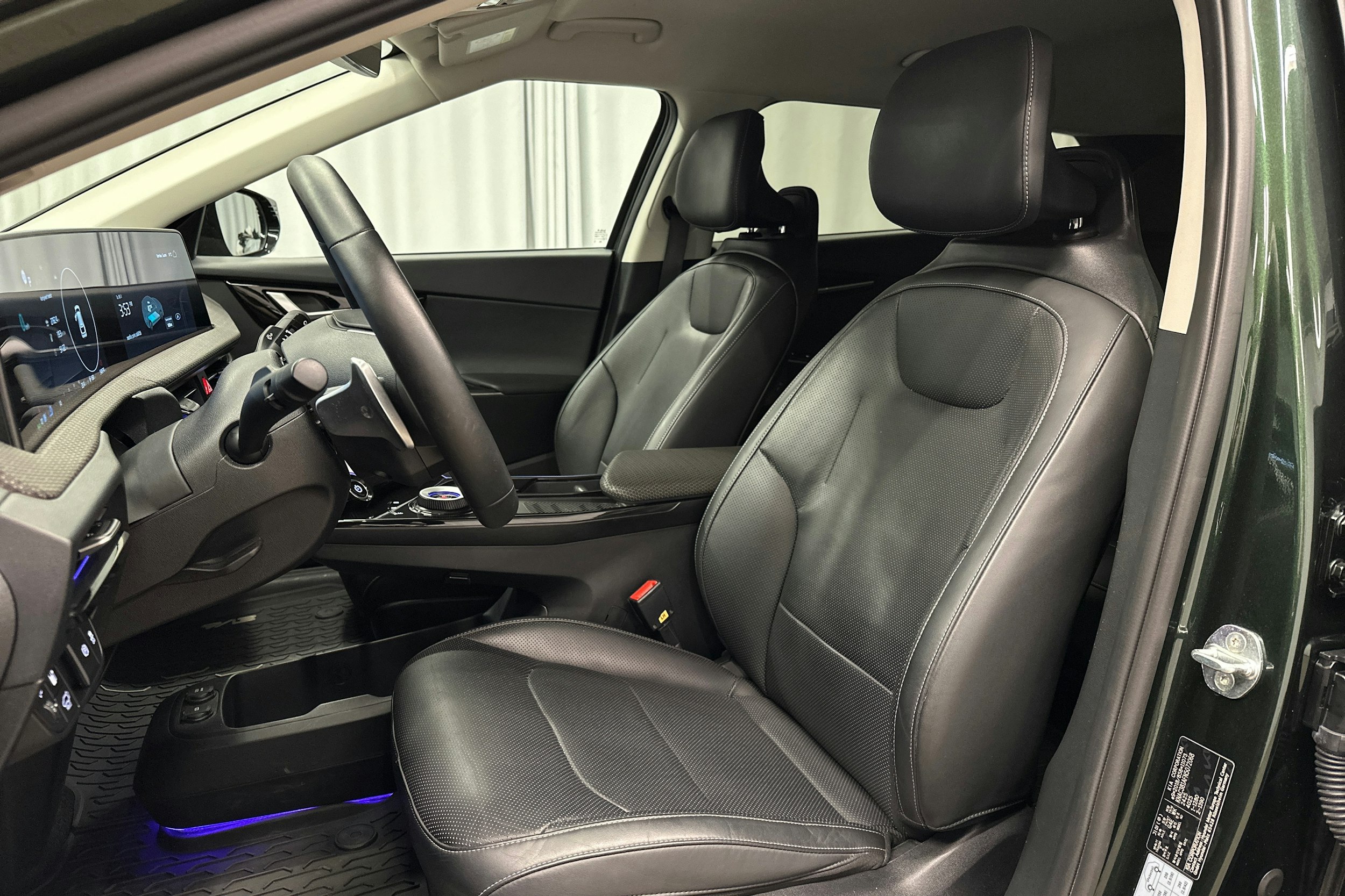 vihreä Kia EV6 2022 kuva 17.