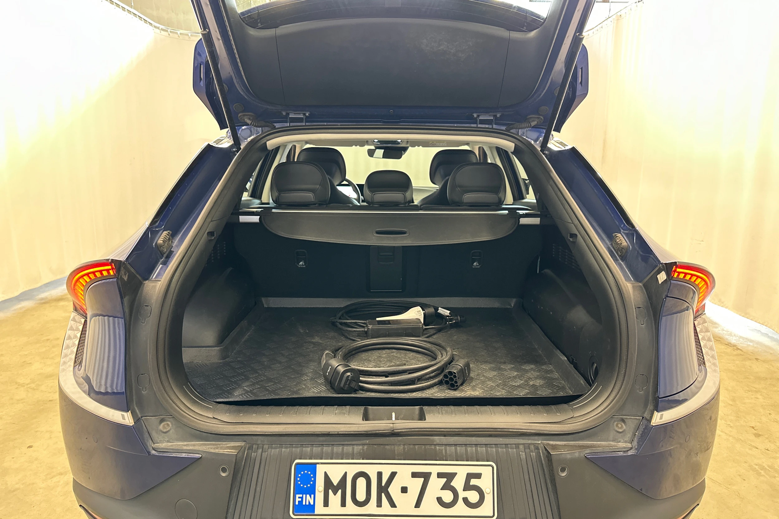 met. sininen Kia EV6 2022 kuva 25.