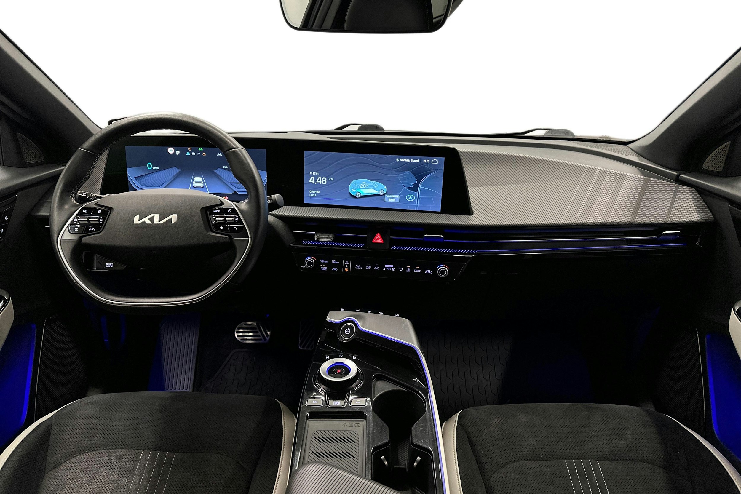 sininen Kia EV6 2022 kuva 9.