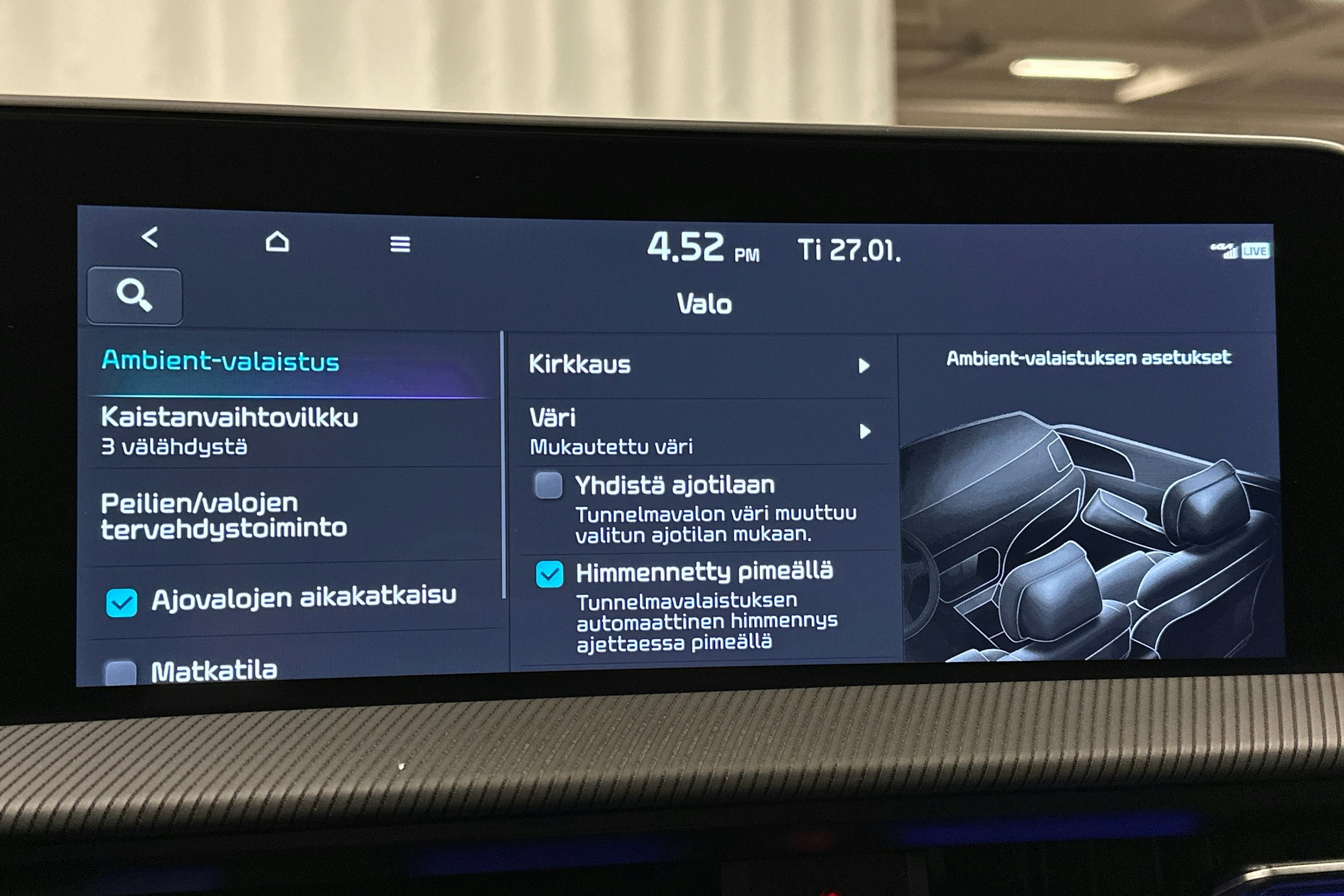 sininen Kia EV6 2022 kuva 29.