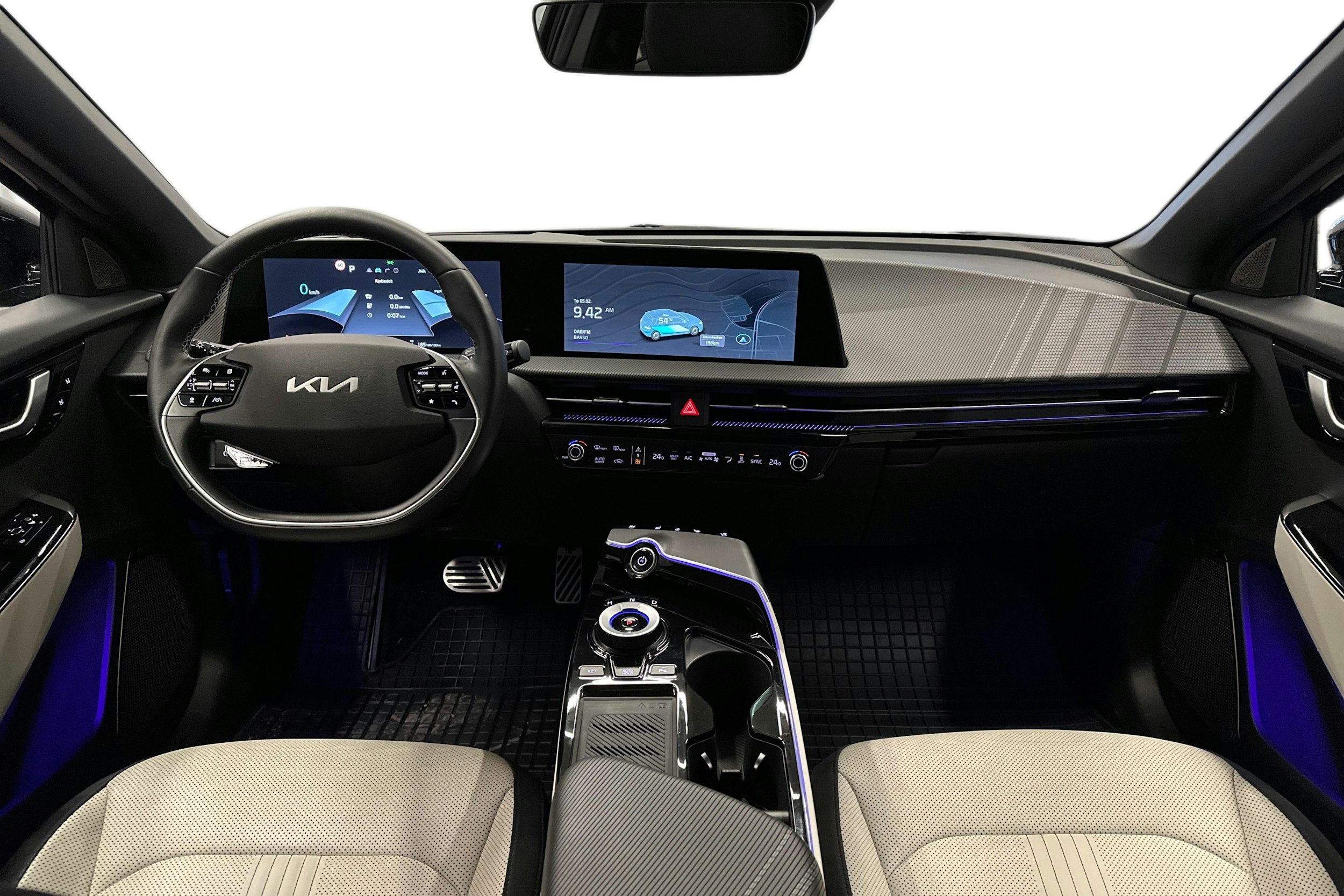 musta Kia EV6 2022 kuva 9.