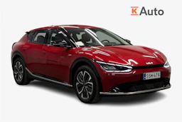 punainen Kia EV6 2022 kuva 1.