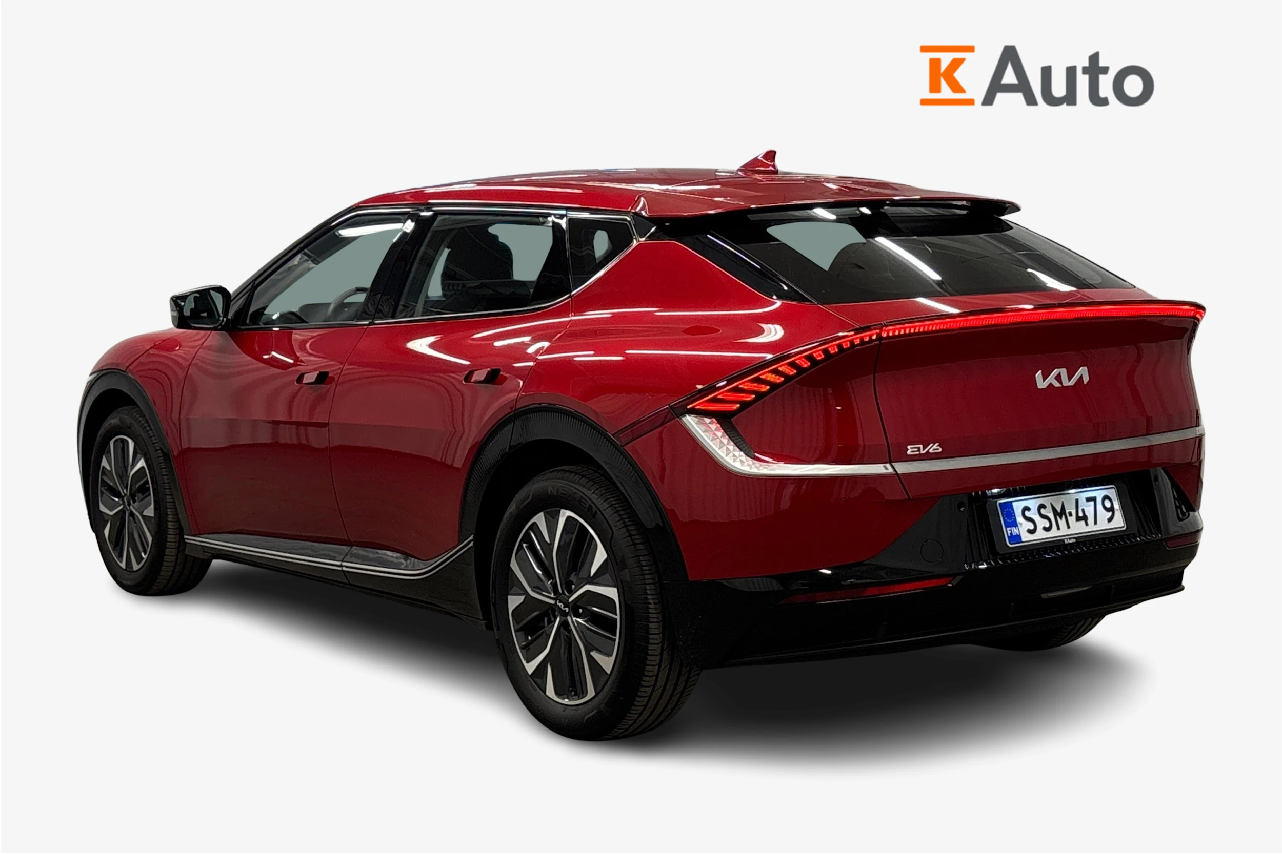 punainen Kia EV6 2022 kuva 3.