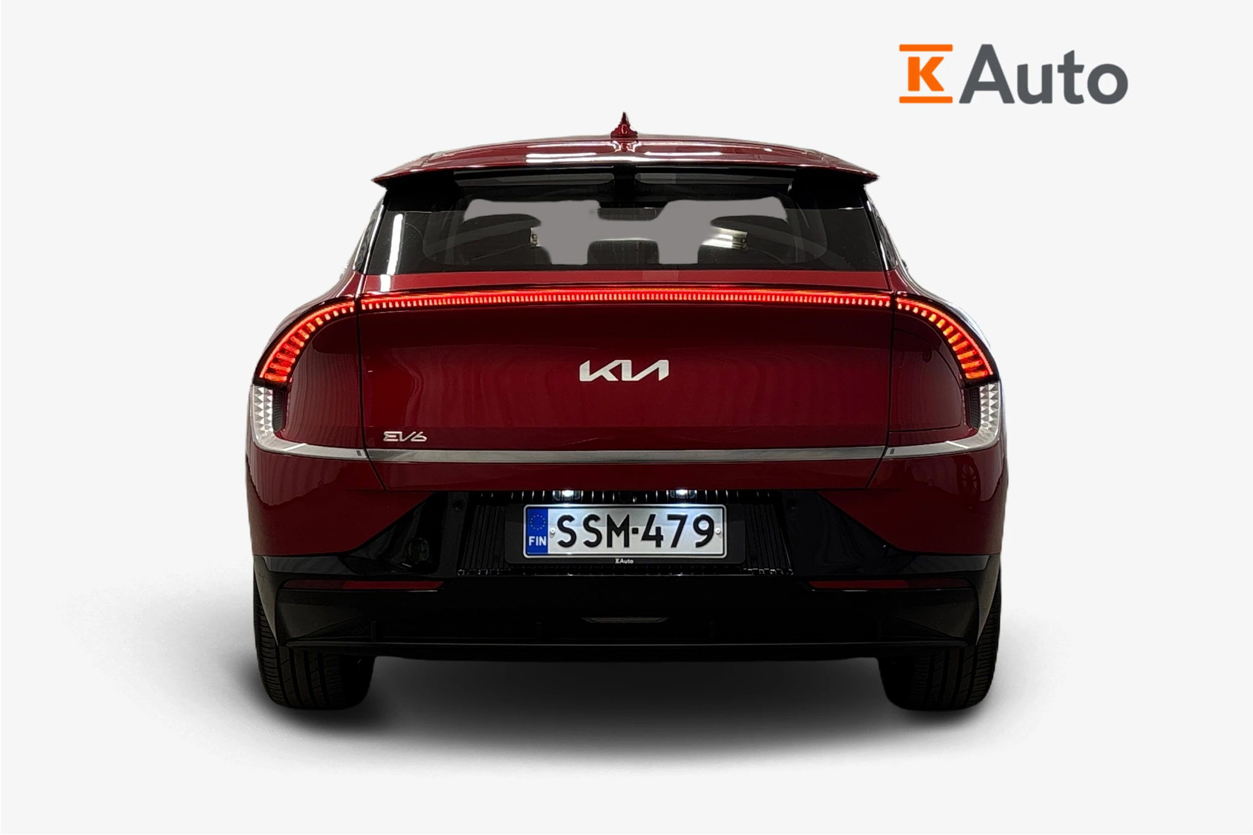 punainen Kia EV6 2022 kuva 4.