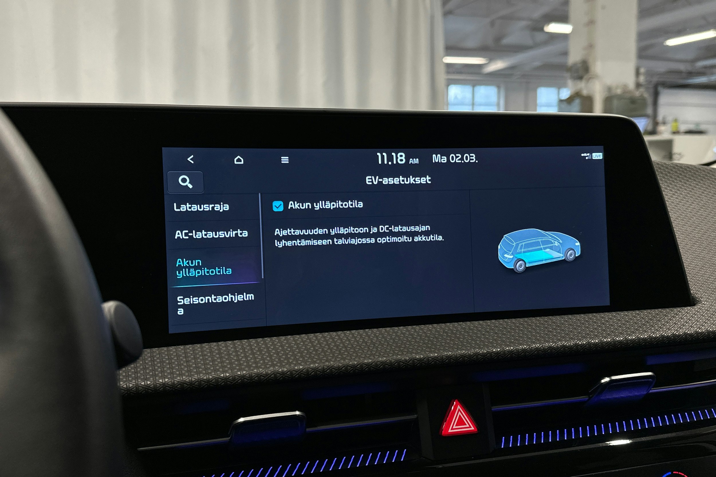 harmaa Kia EV6 2022 kuva 24.