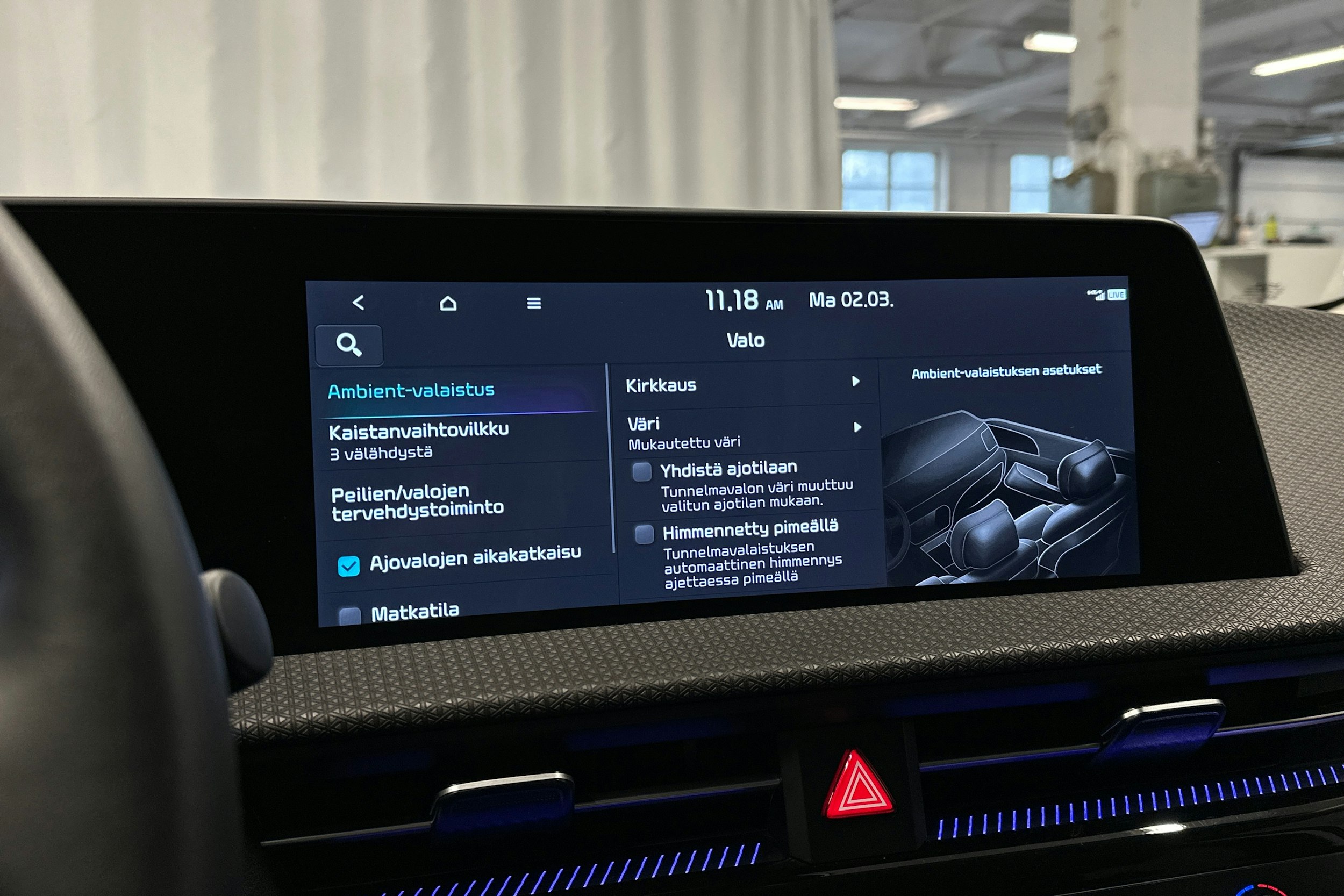 harmaa Kia EV6 2022 kuva 25.