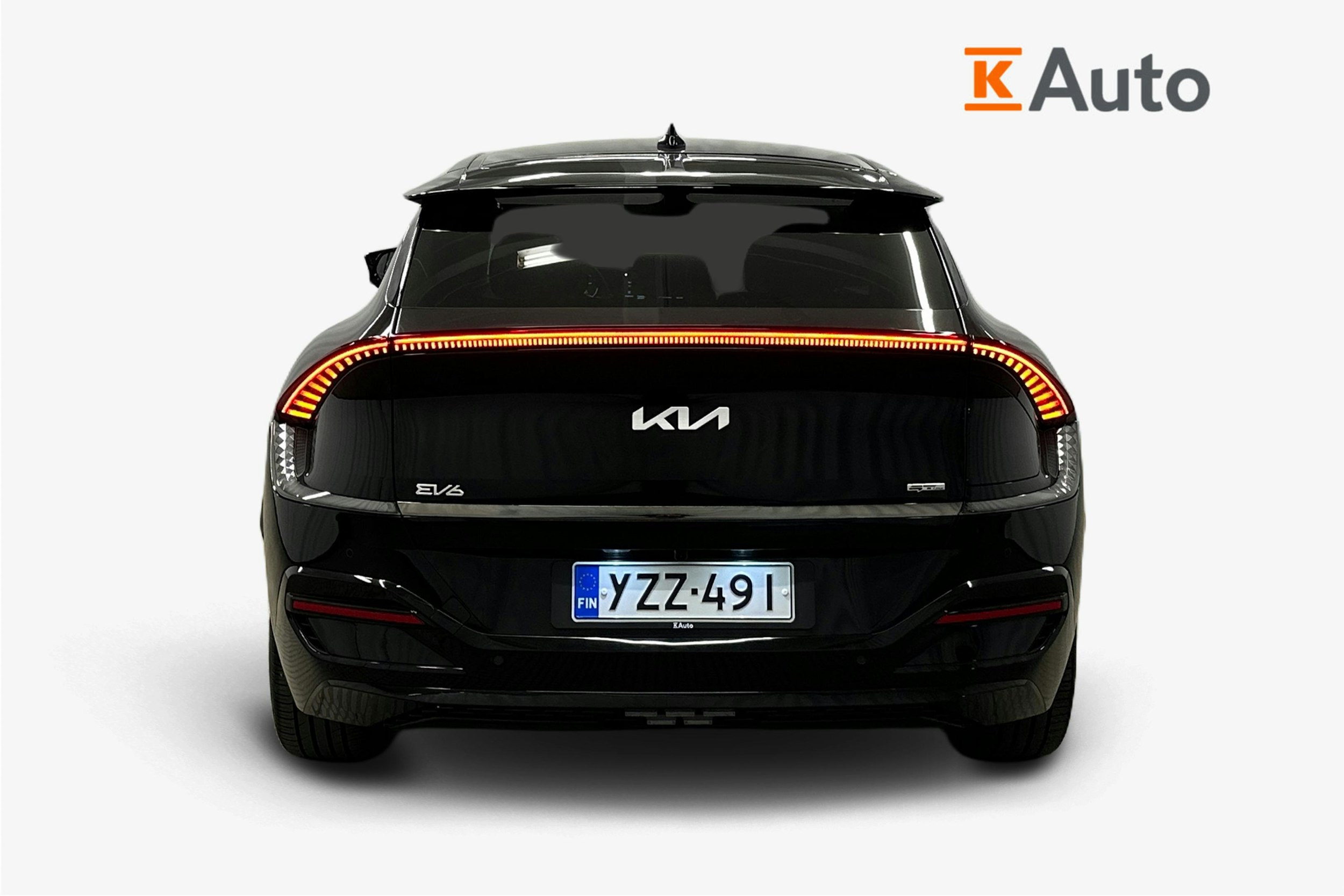 musta Kia EV6 2022 kuva 3.