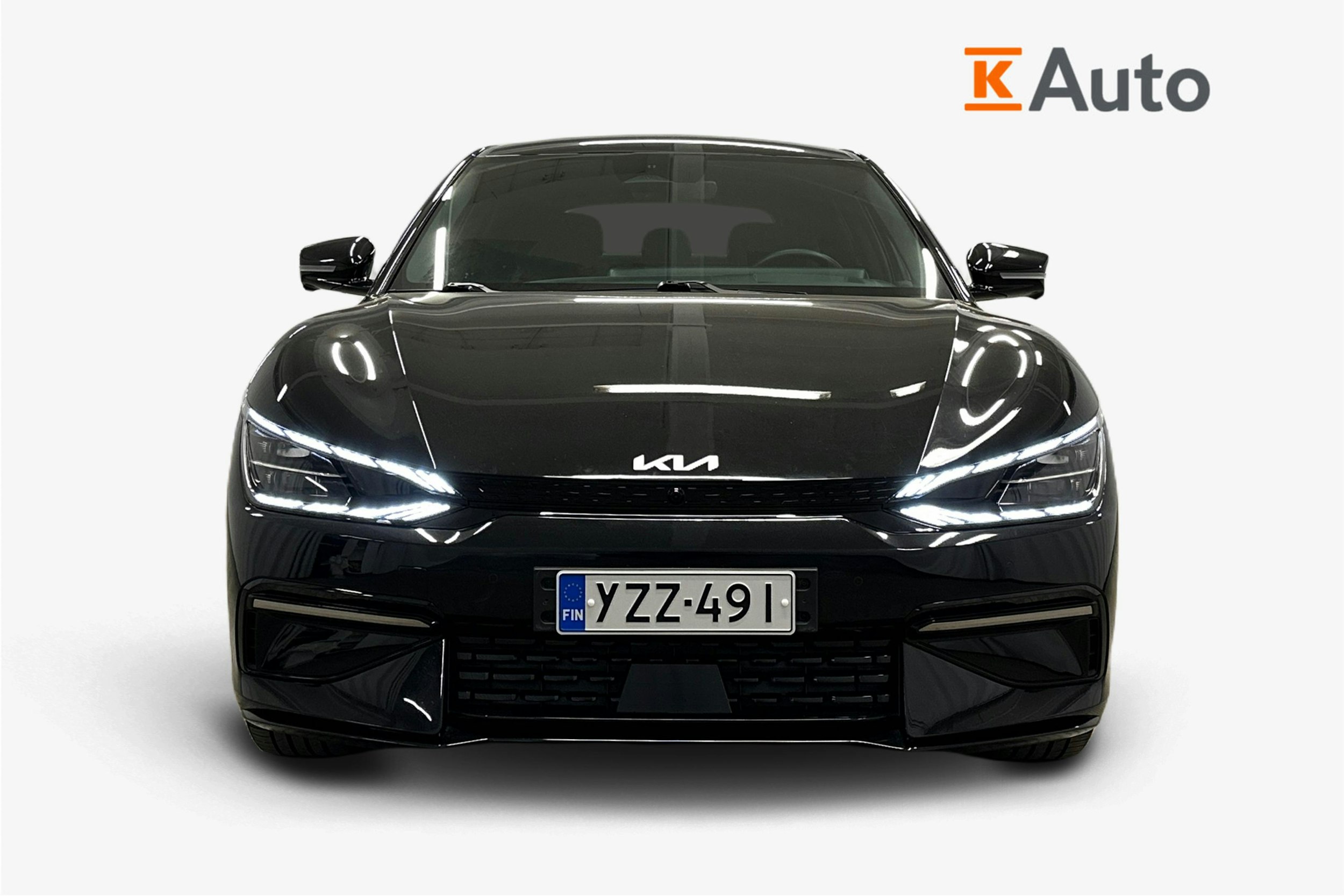 musta Kia EV6 2022 kuva 5.
