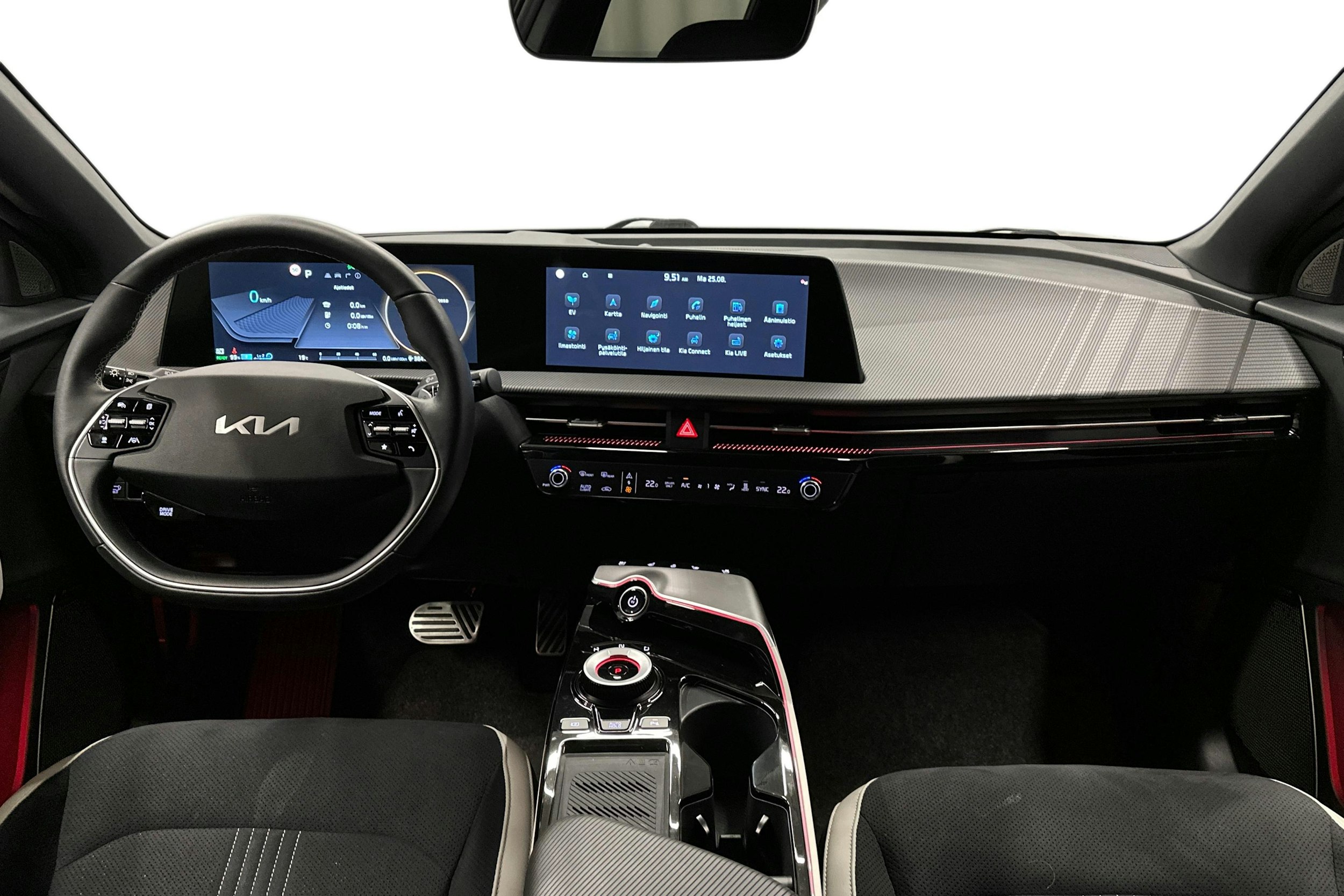 musta Kia EV6 2022 kuva 9.