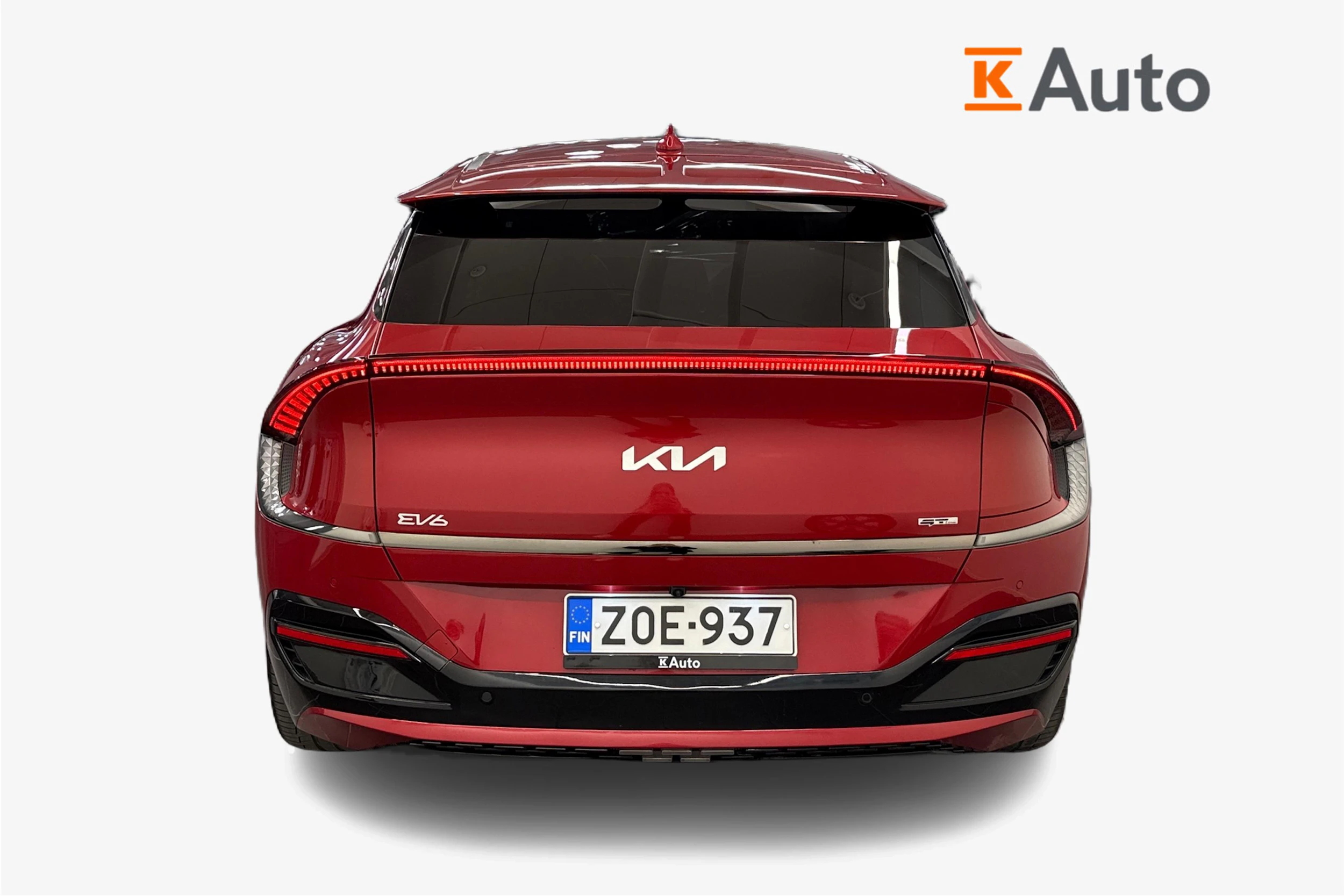 punainen Kia EV6 2022 kuva 4.