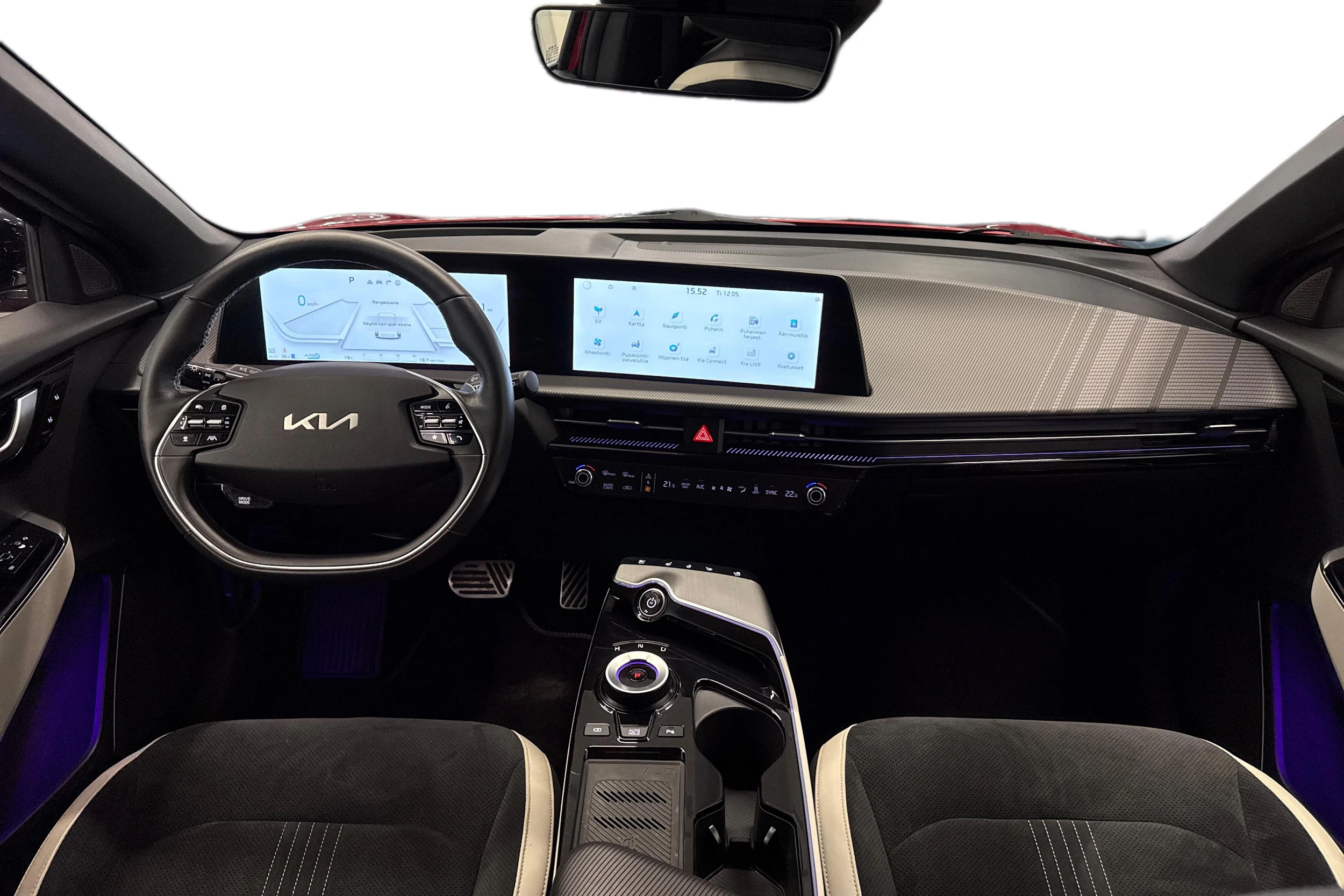 punainen Kia EV6 2022 kuva 9.