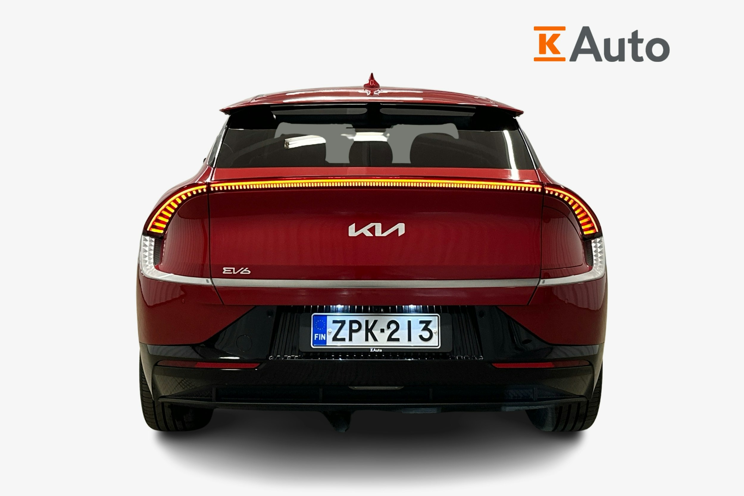 punainen Kia EV6 2022 kuva 3.