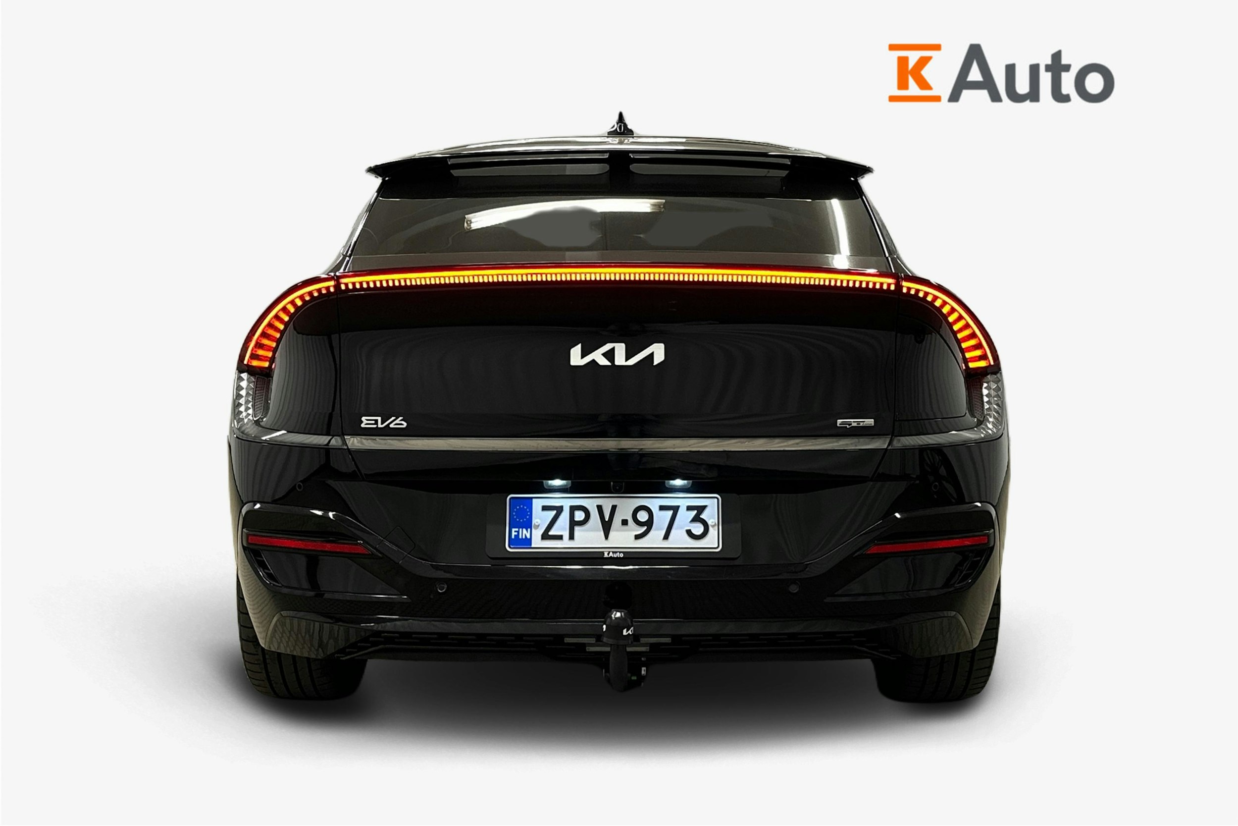 musta Kia EV6 2022 kuva 3.
