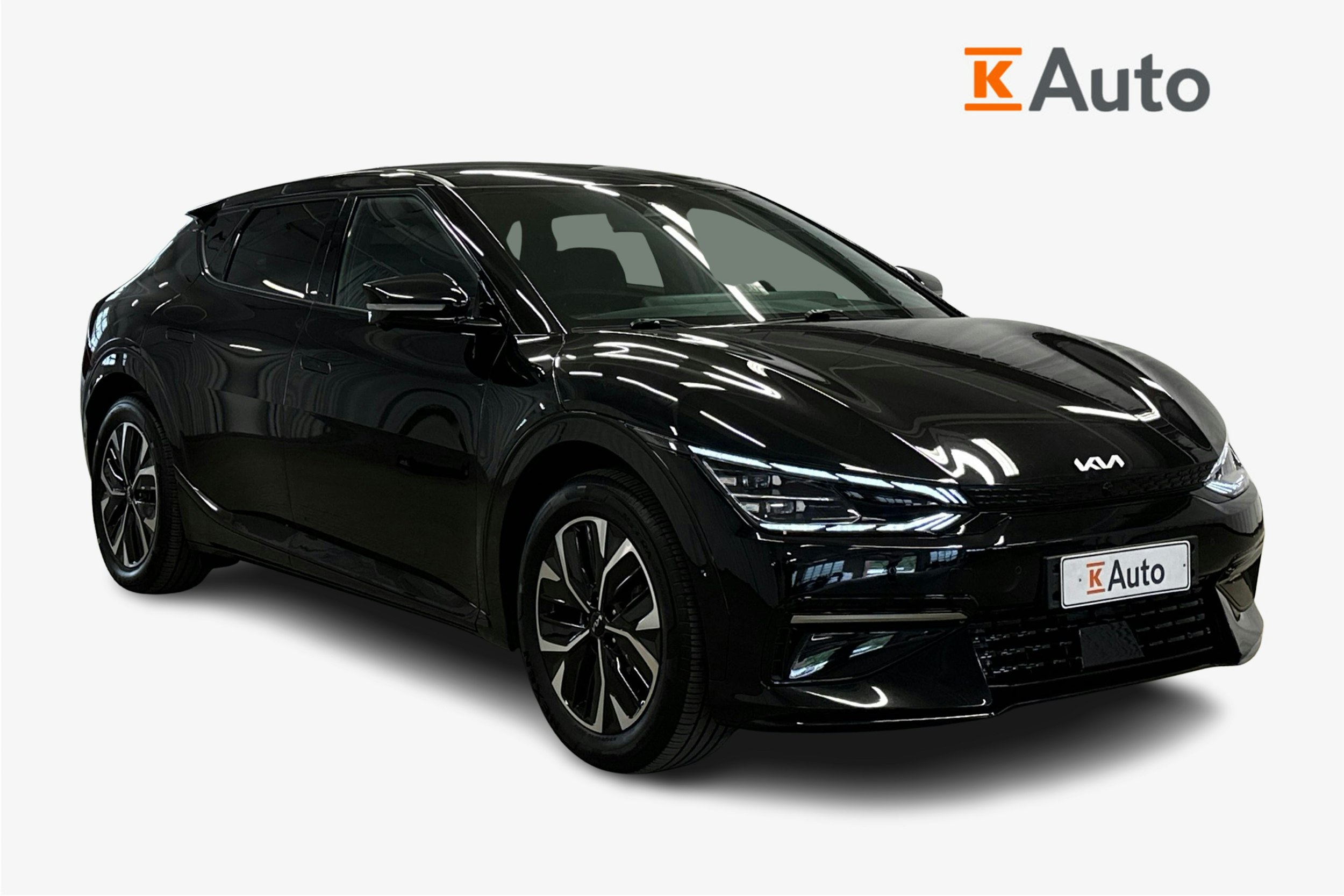 musta Kia EV6 2023 kuva 1.