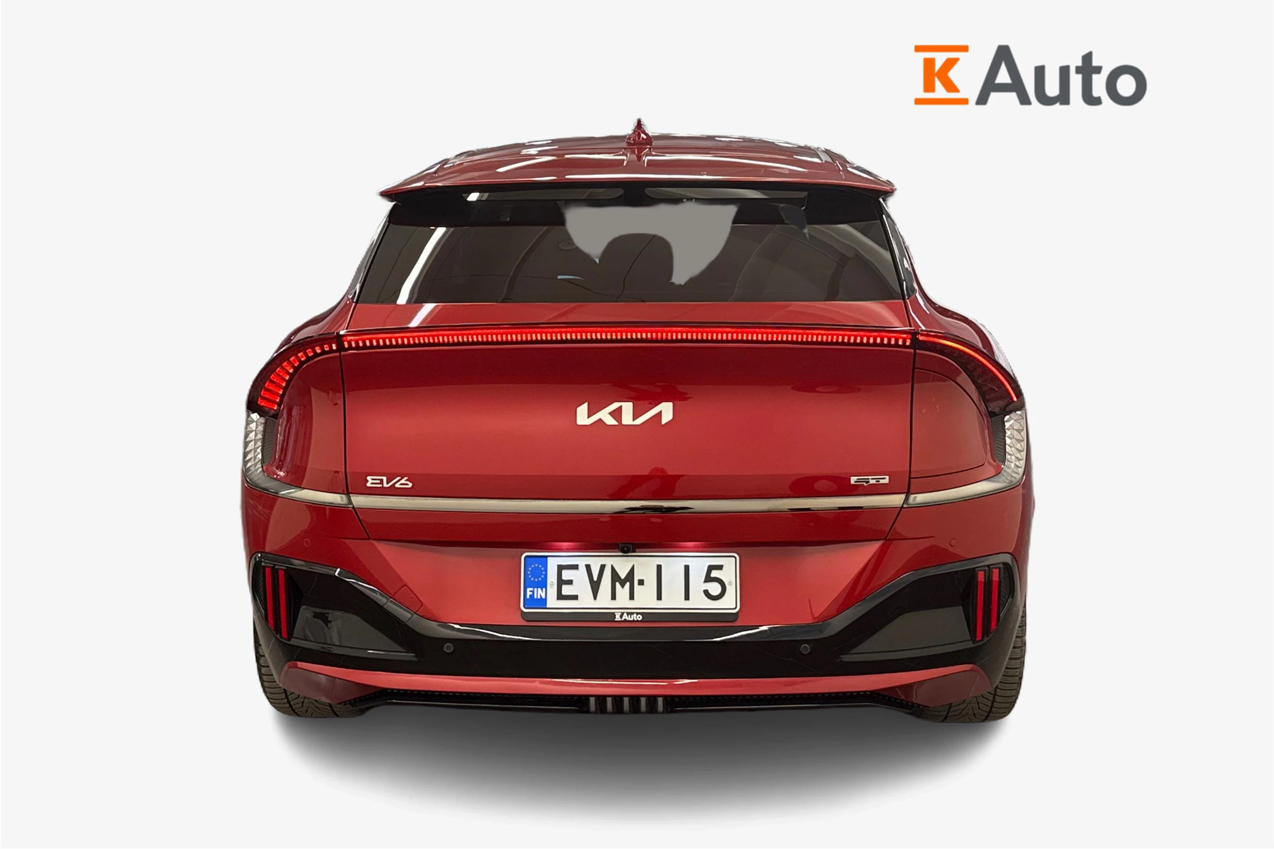 Punainen Kia EV6 2023 kuva 3.