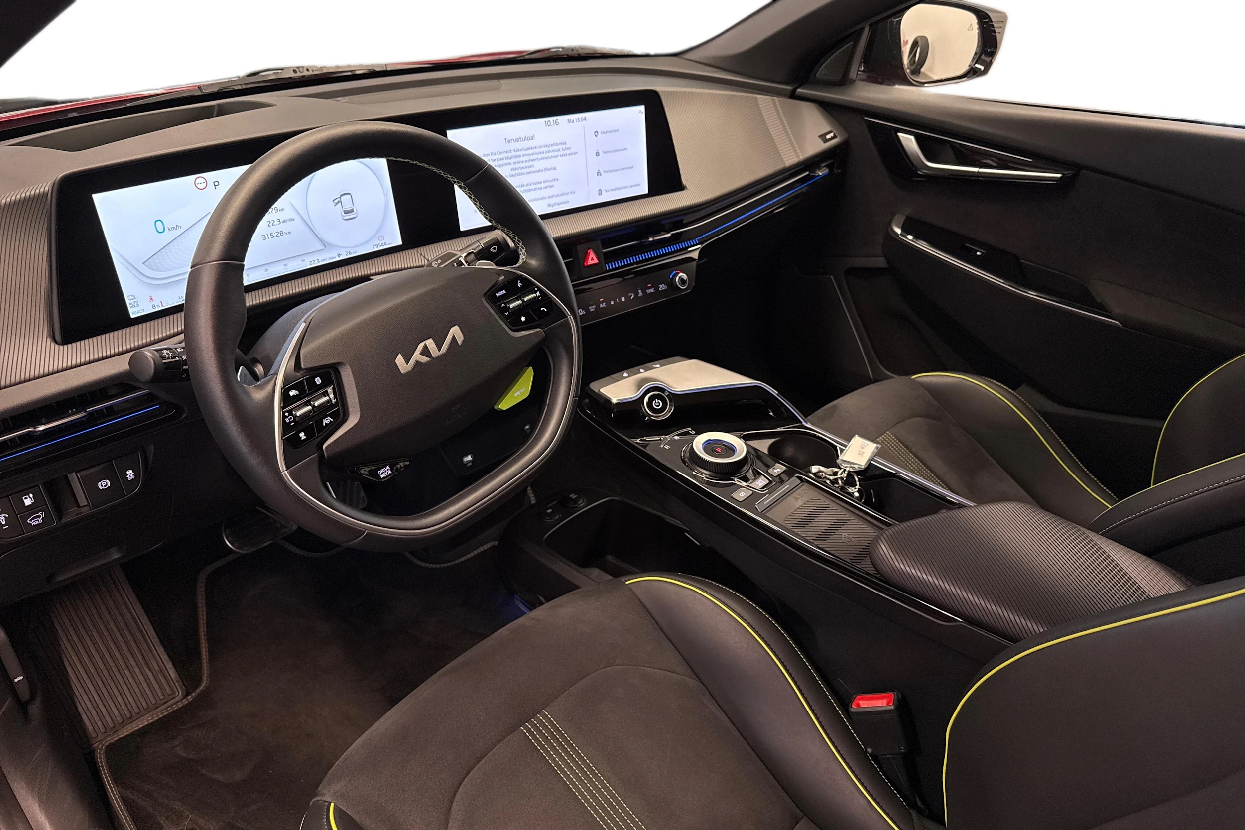 Punainen Kia EV6 2023 kuva 6.