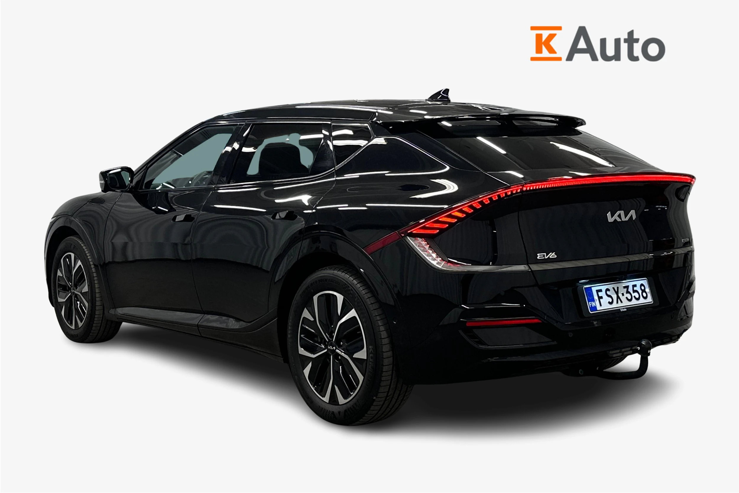 musta Kia EV6 2023 kuva 3.
